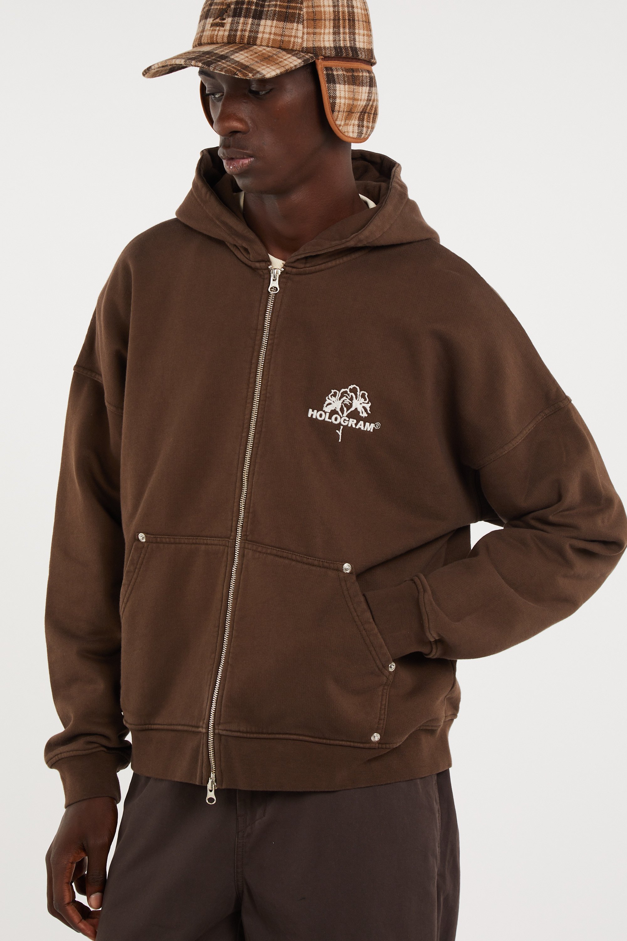Tommy badge sweatshirt | Brown HOLOGRAM Men