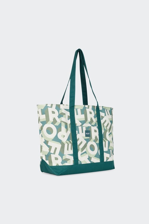 HUF Sac shopping Vert