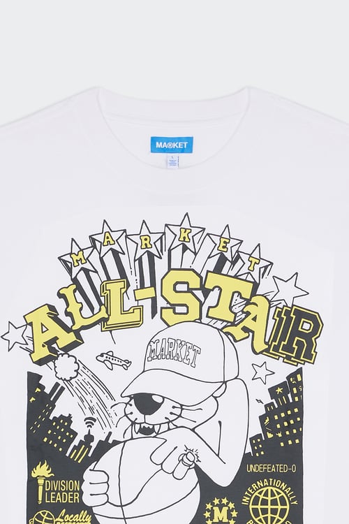 MARKET T-shirt Blanc