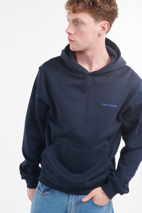 DAILY PAPER Hoodie Bleu