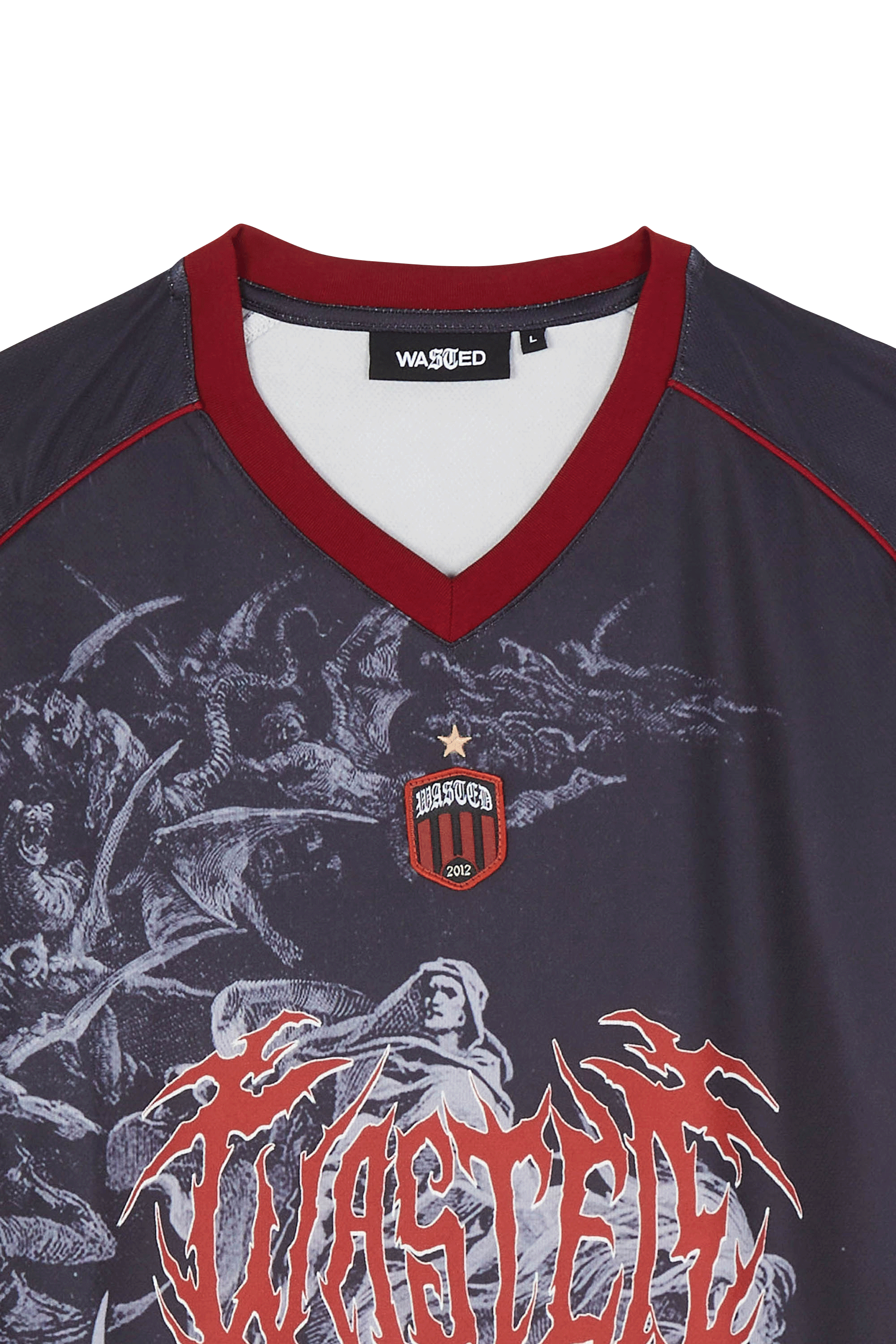 Maillot de football Noir