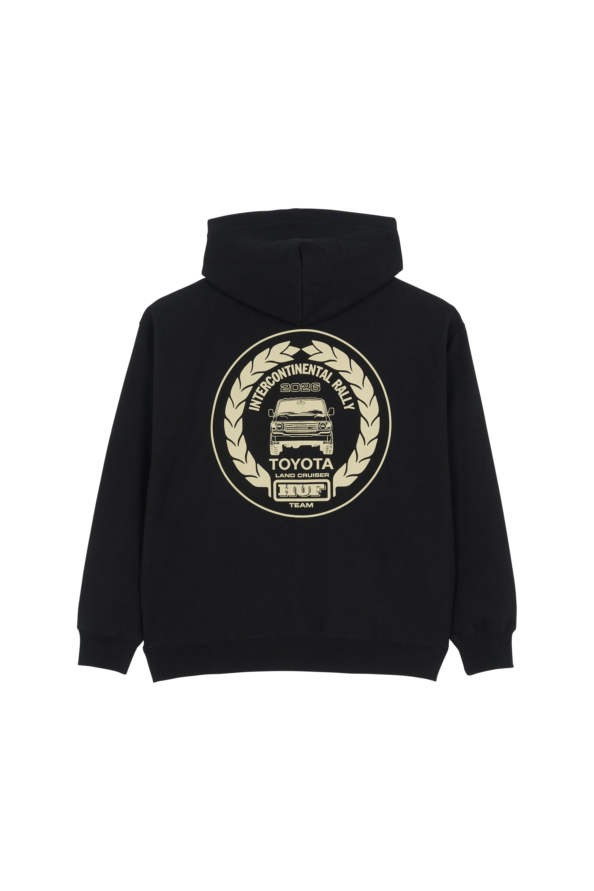 Tommy badge sweatshirt | Black HUF Men