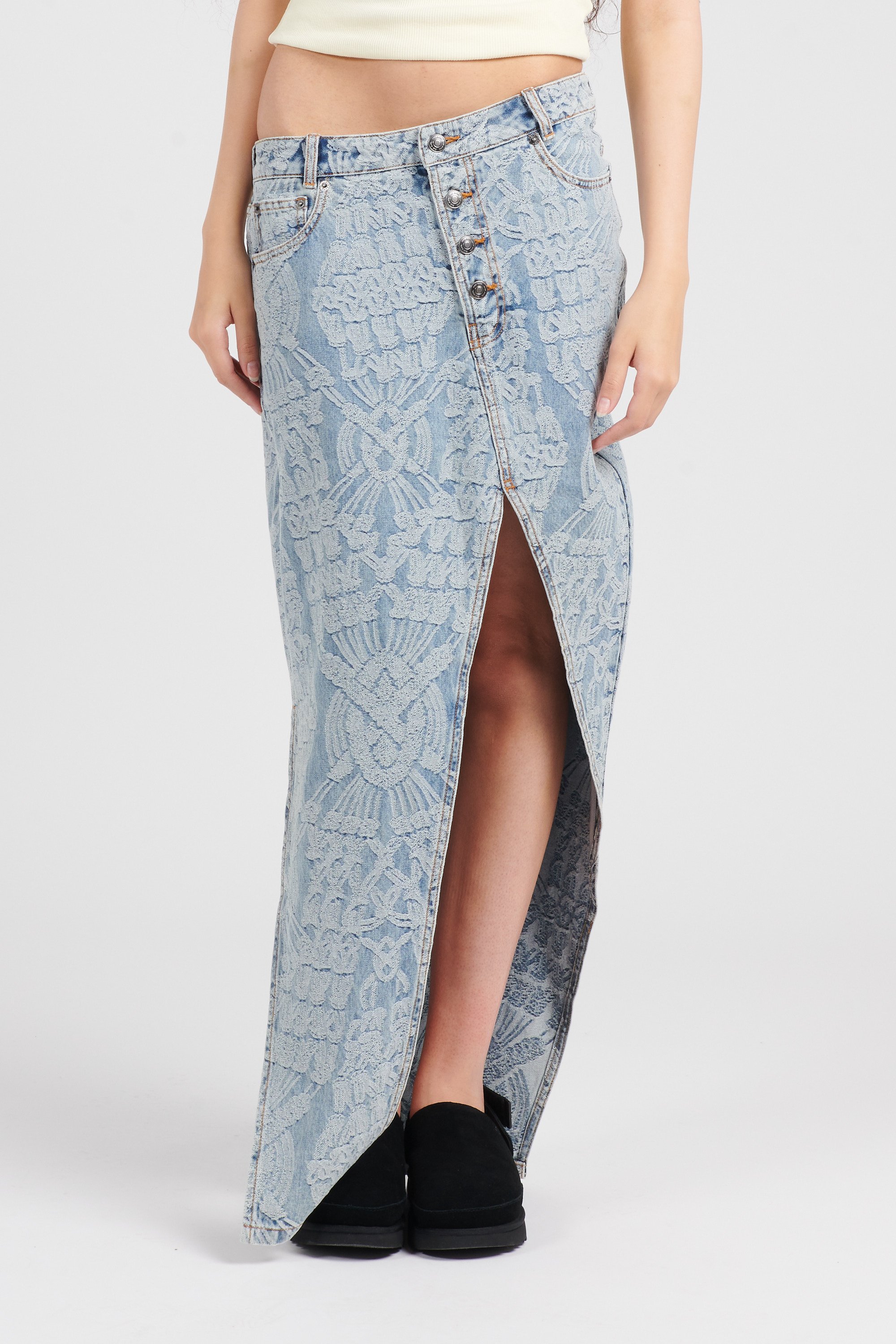 skirt | Blue DAILY PAPER Women