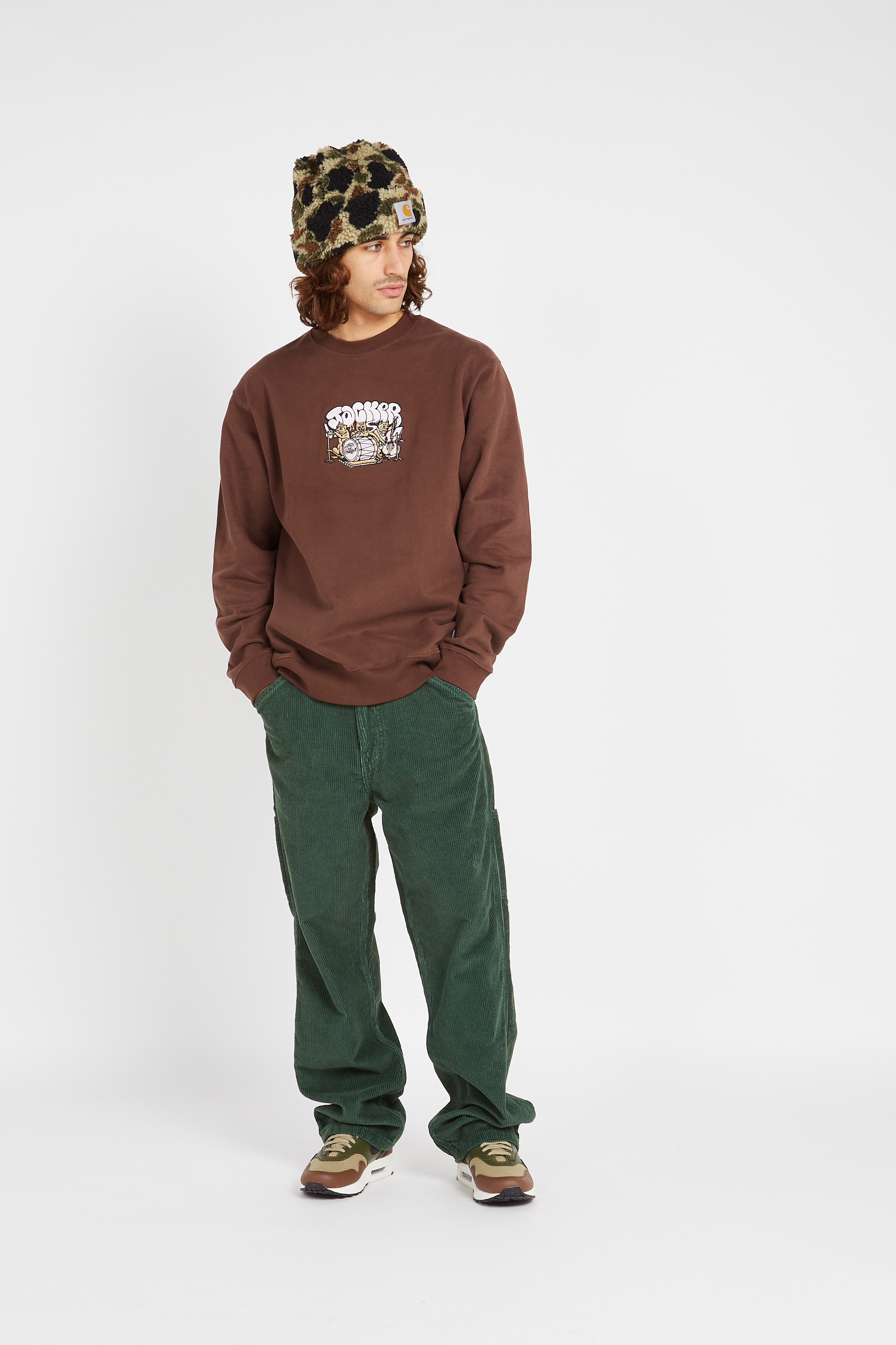 sweatshirt Brown