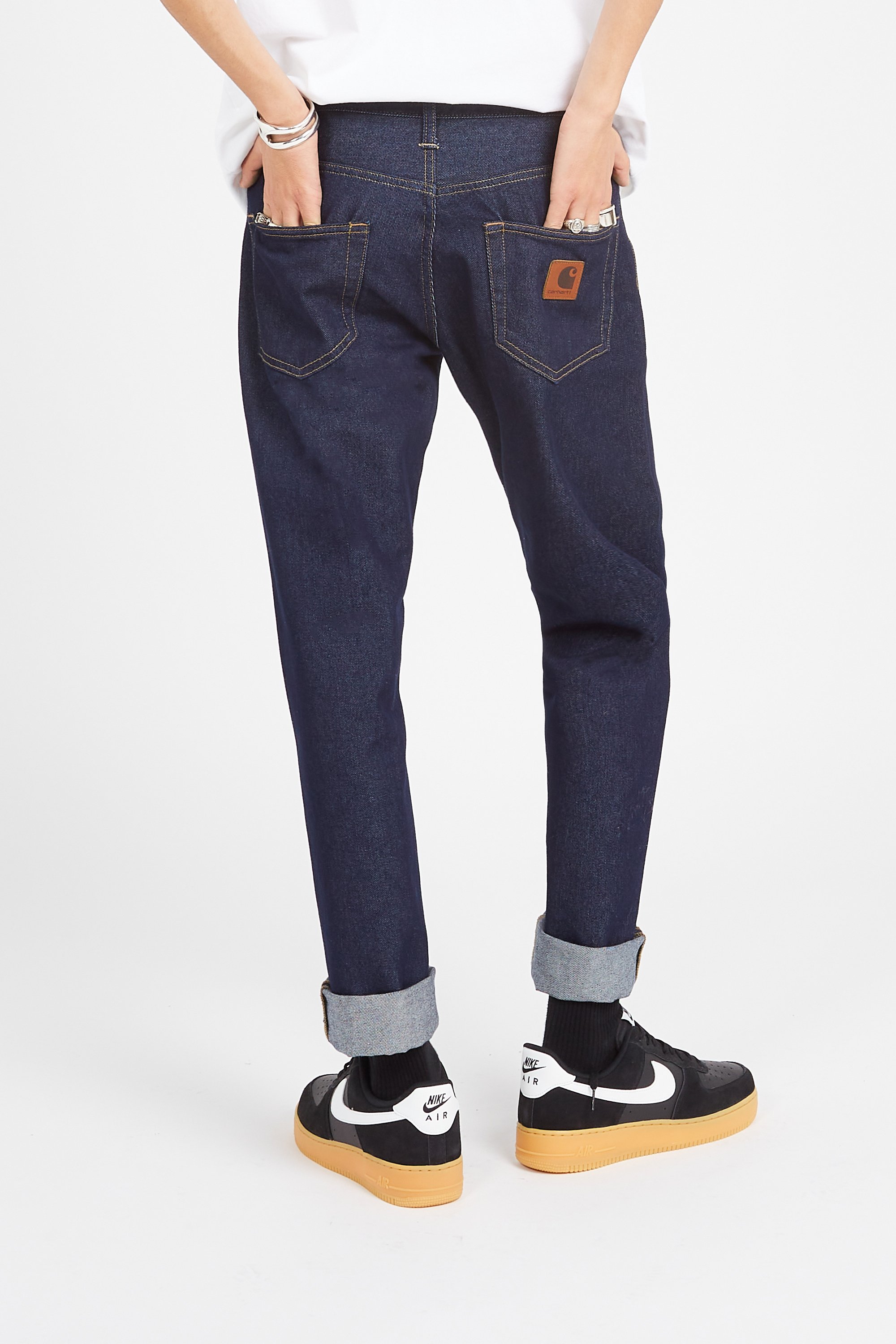 Straight-leg jeans | Blue by CARHARTT WIP Straight-leg jeans Blue