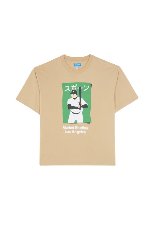 MARKET Regular-fit round-neck cotton T-shirt