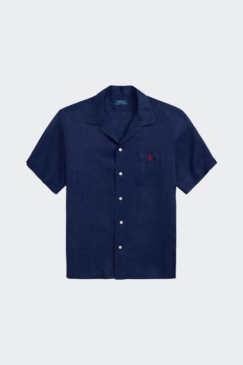 Polo - Chemise - Taille M Bleu