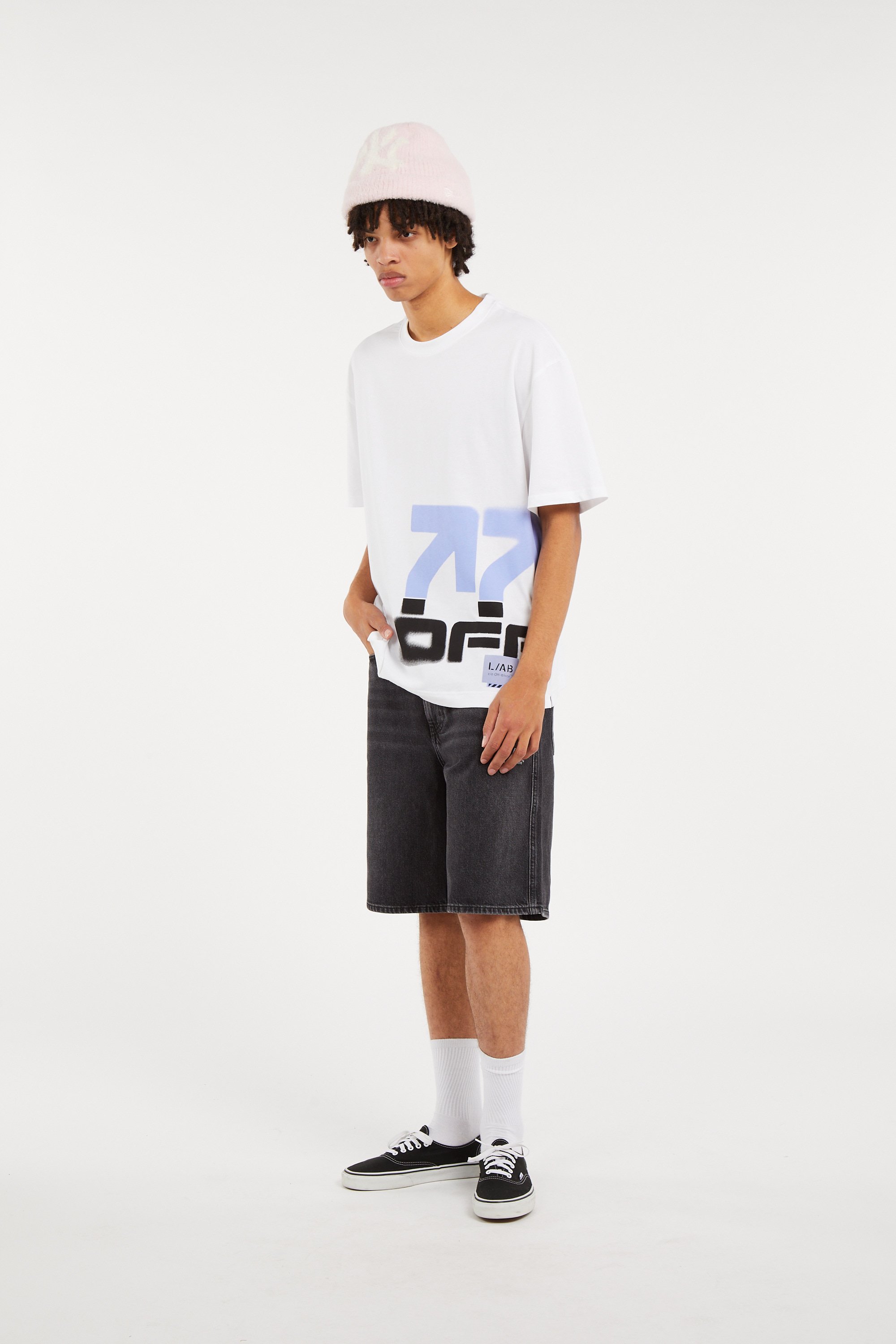 Short OFF WHITE LAB Noir
