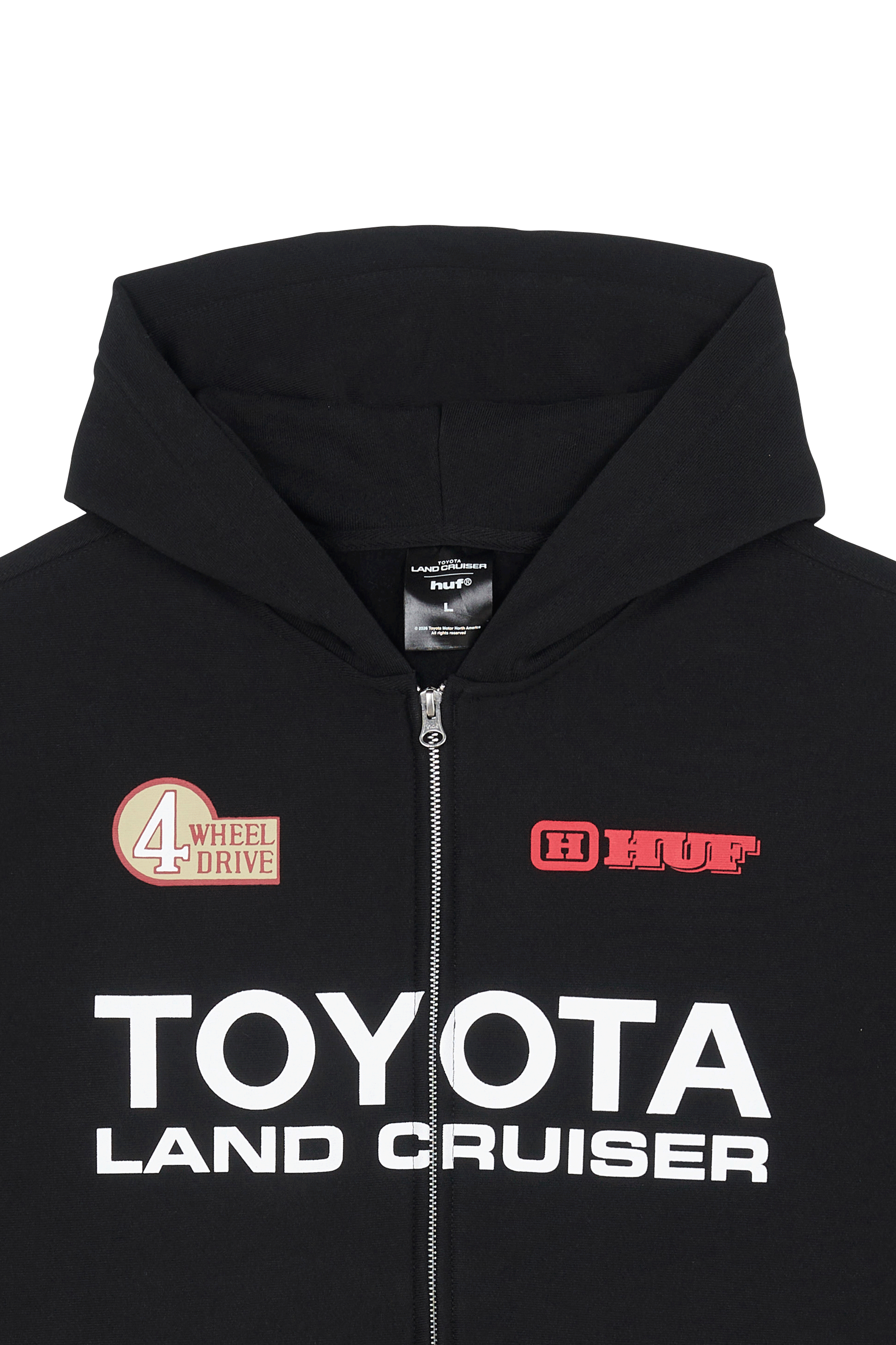 Tommy badge sweatshirt | Black HUF Men