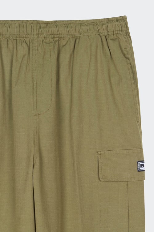 OBEY Pantalon Vert