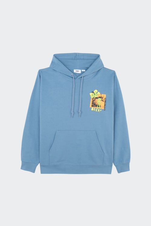 OBEY Hoodie Bleu