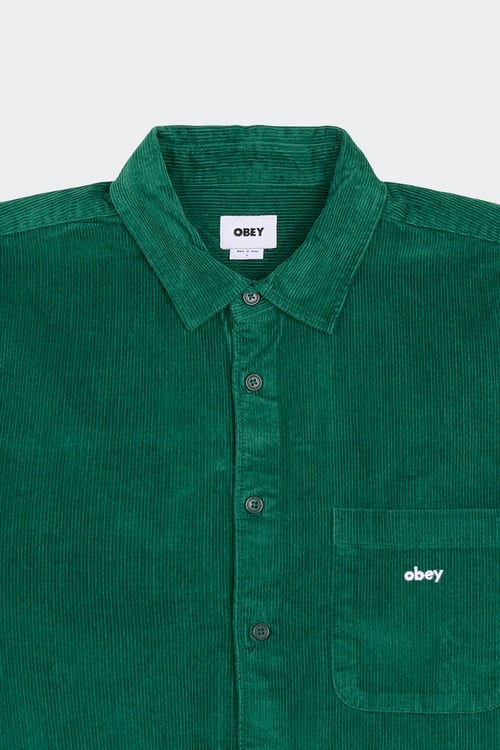 OBEY Chemise Vert