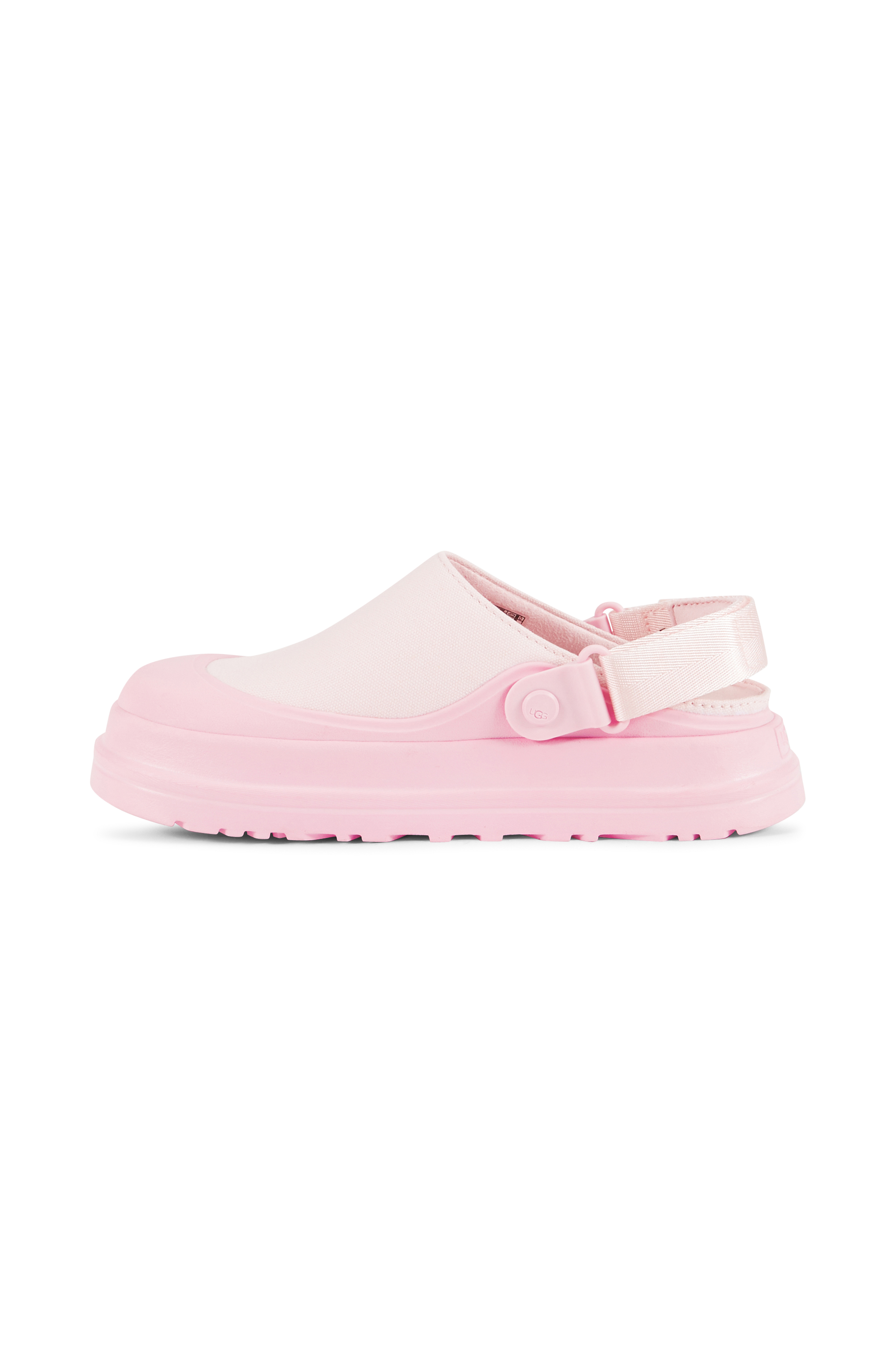 Flat furry sheepskin sandals Pink