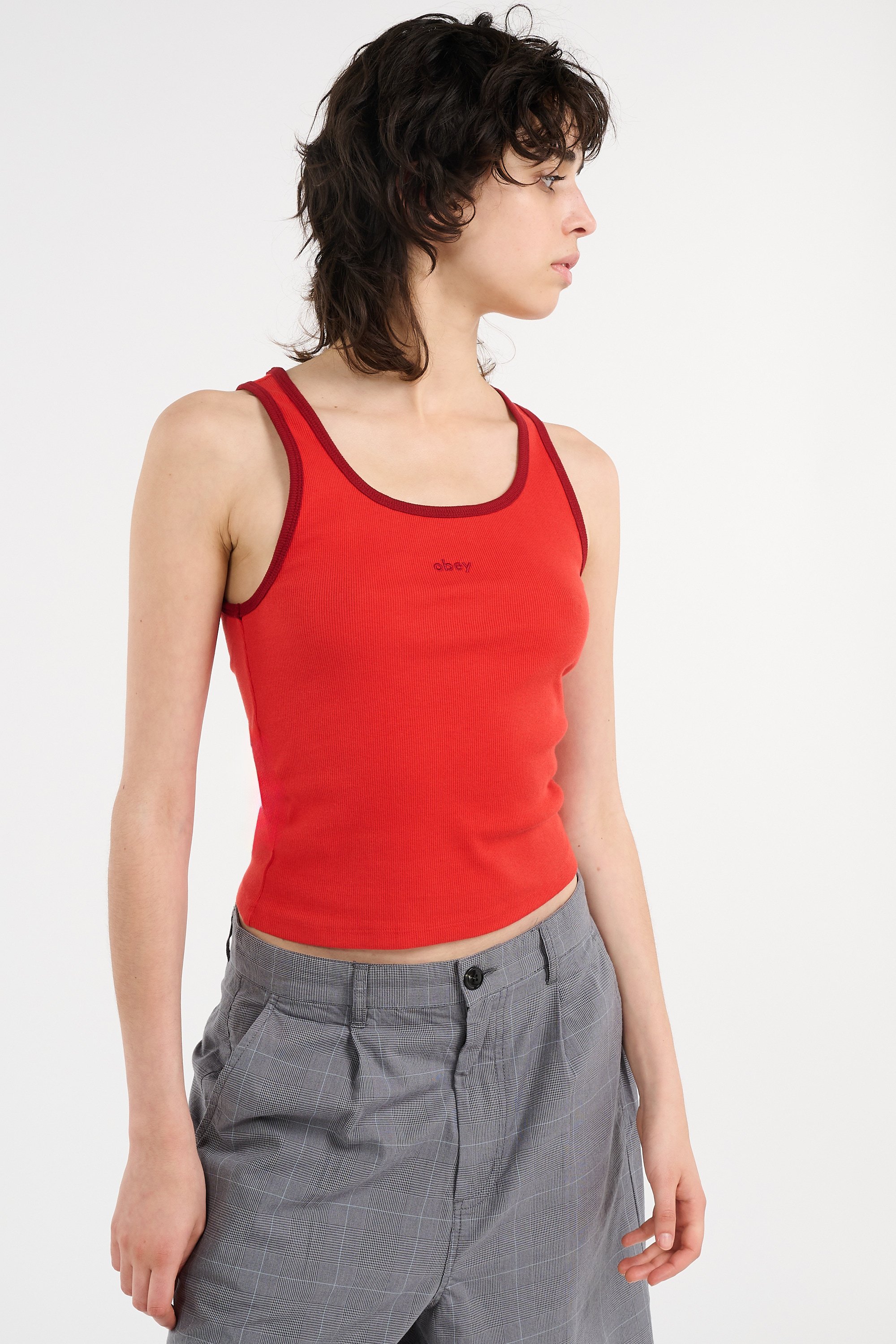 Débardeur | Rouge OBEY Femme