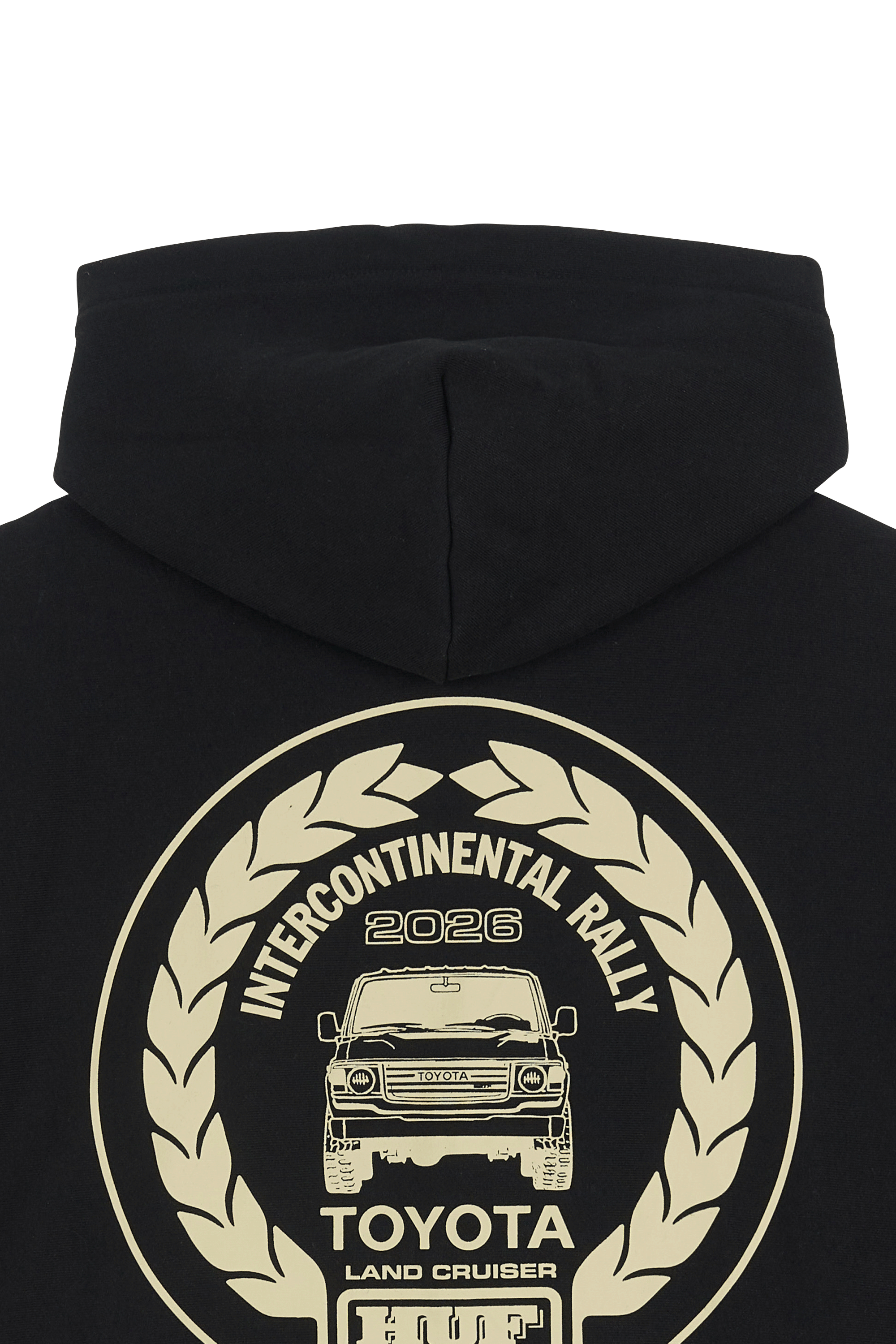 Tommy badge sweatshirt | Black HUF Men