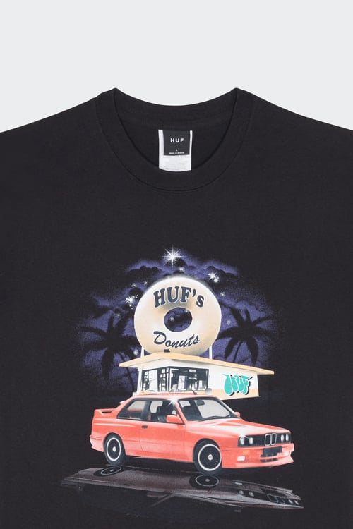 HUF T-shirt Noir