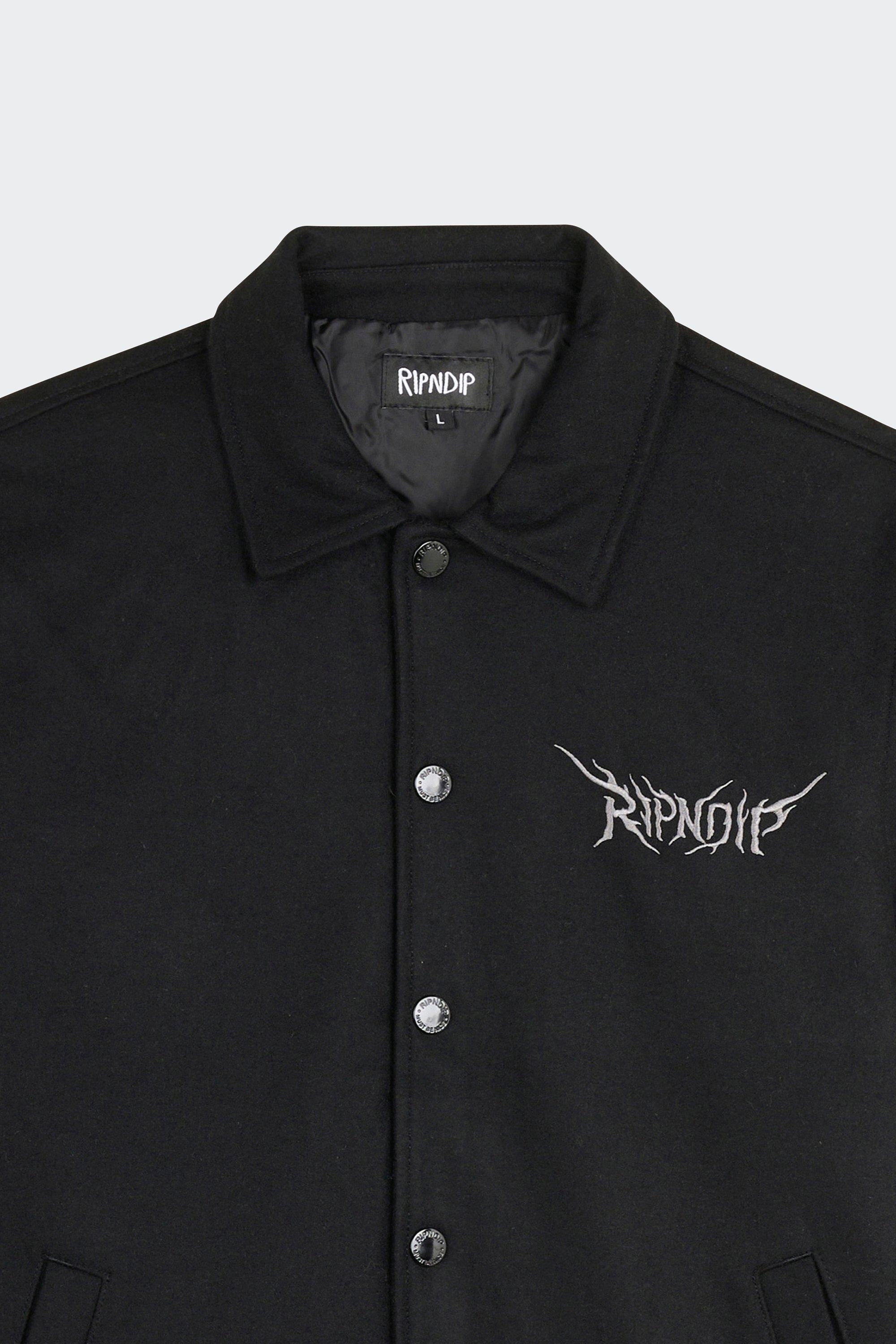 Jacket | Black by RIPNDIP Jacket Black