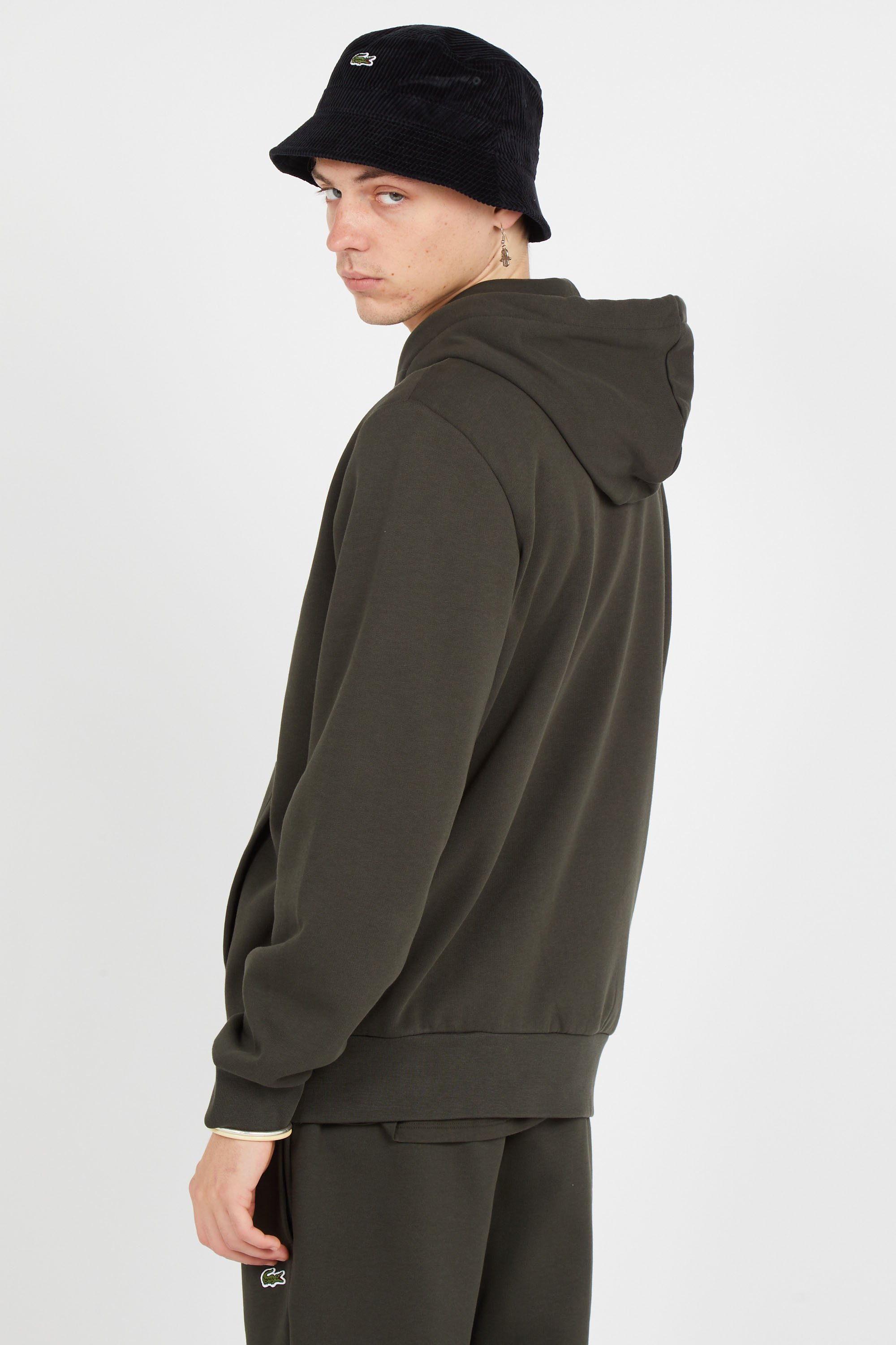 Sweat zippé | Vert LACOSTE Homme