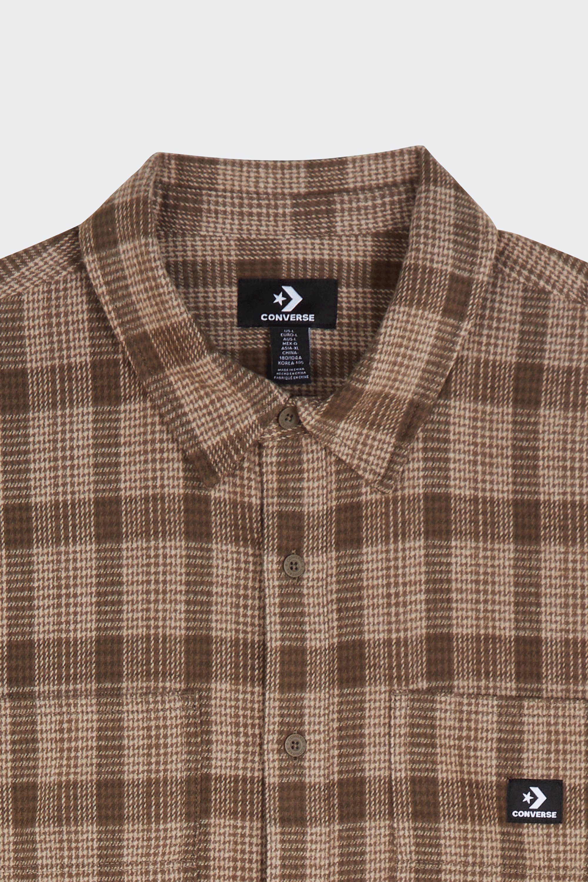 Shirt | Beige by CONVERSE Shirt Beige