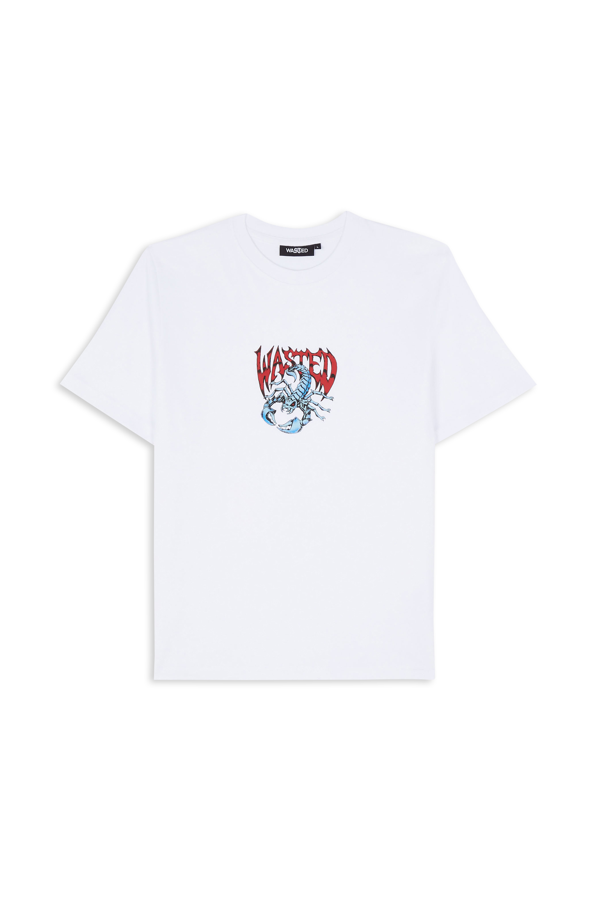T-shirt WASTED Blanc