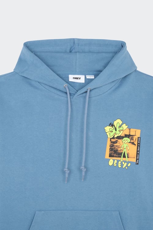 OBEY Hoodie Bleu