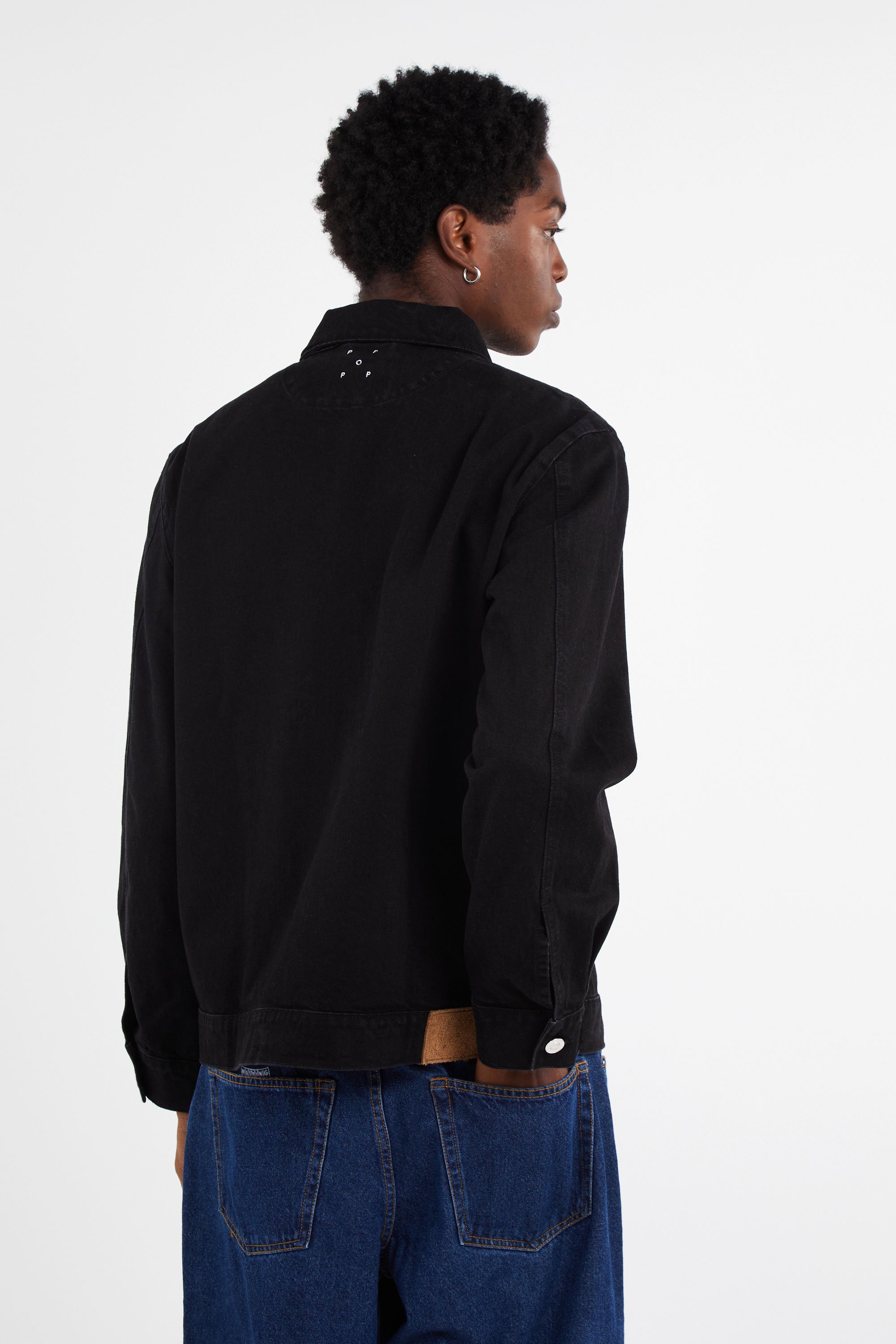 Jacket | Black by POP TRADING COMPANY Jacket Black