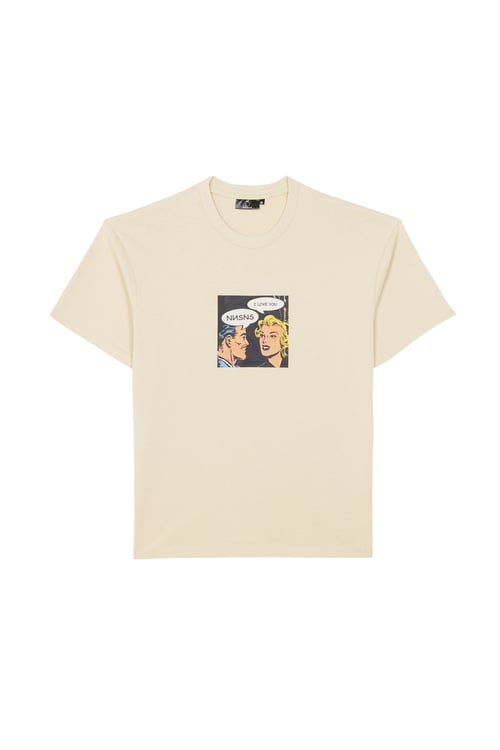 NNSNS Regular-fit round-neck cotton T-shirt