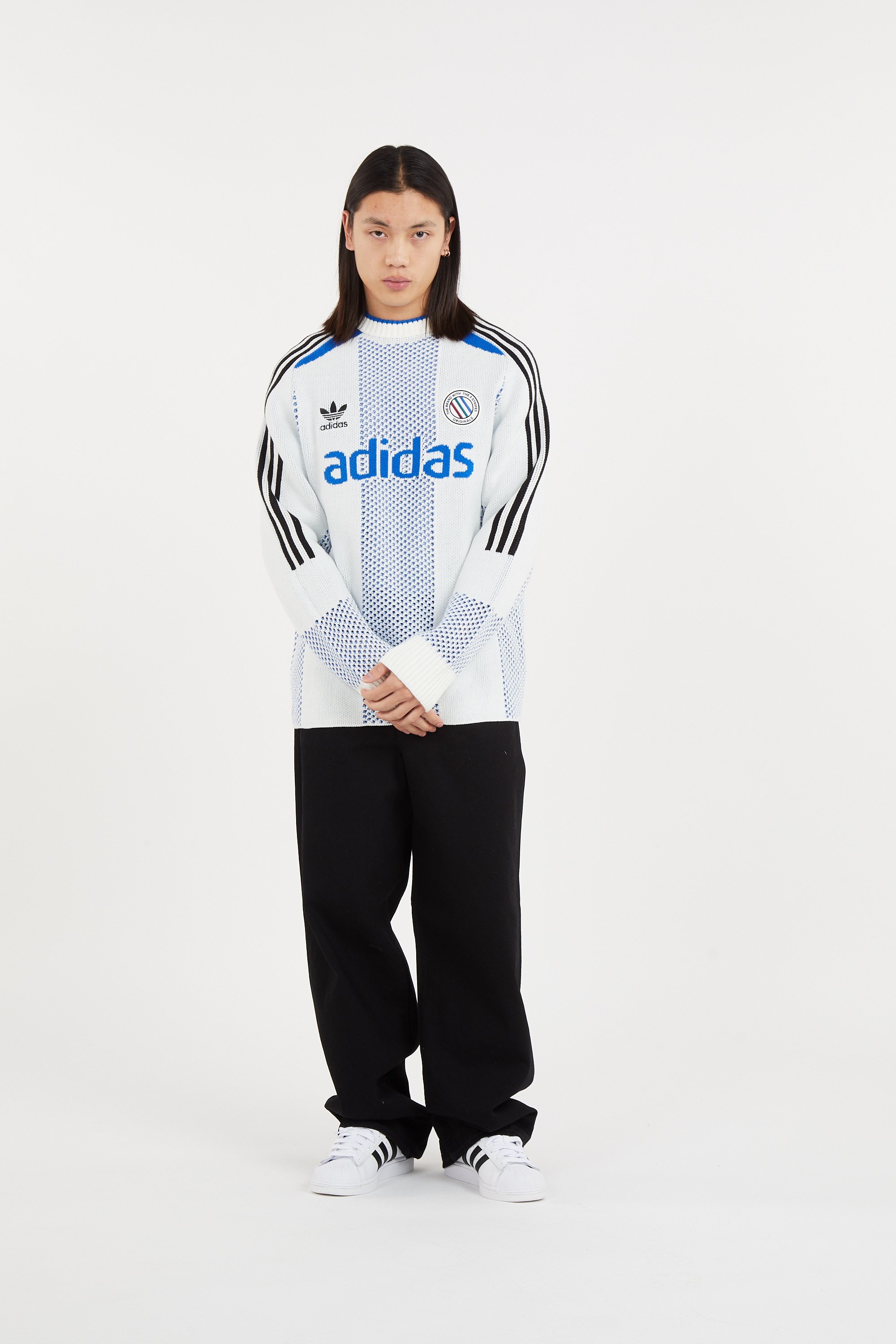 Pull ADIDAS Blanc