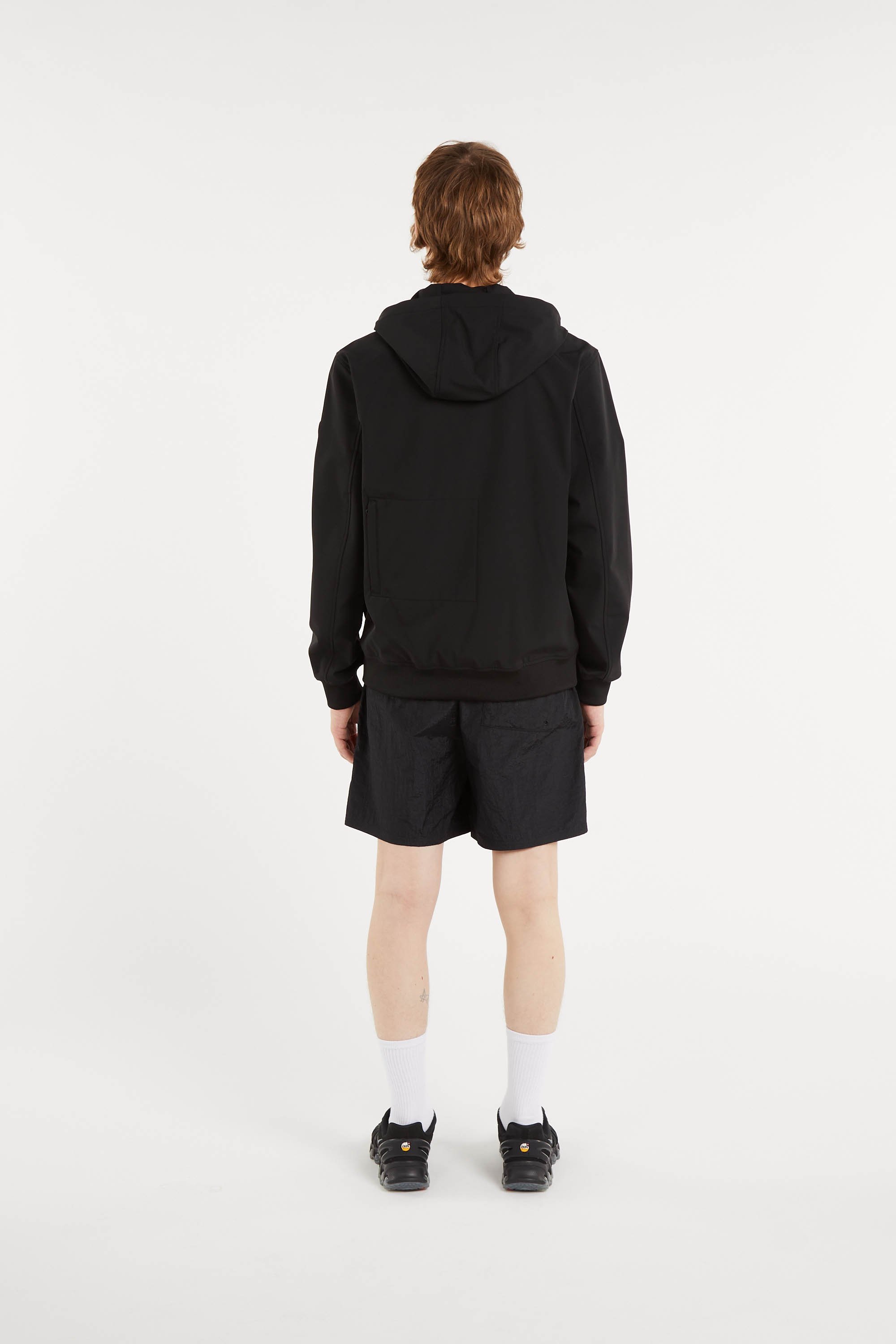 Veste à capuche droite | Noir GERTRUDE Homme