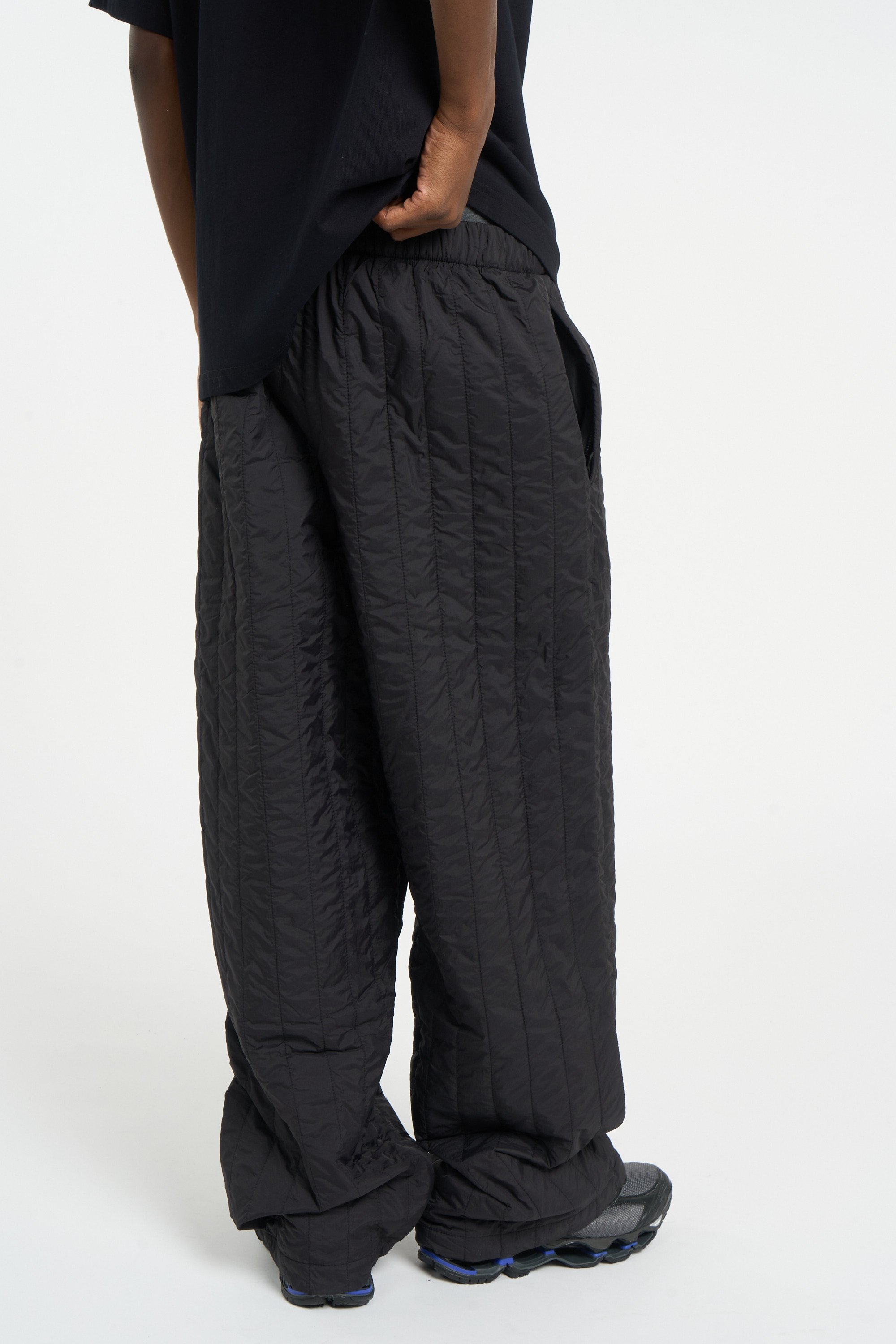 Quilted Pants | Black RAINS Men