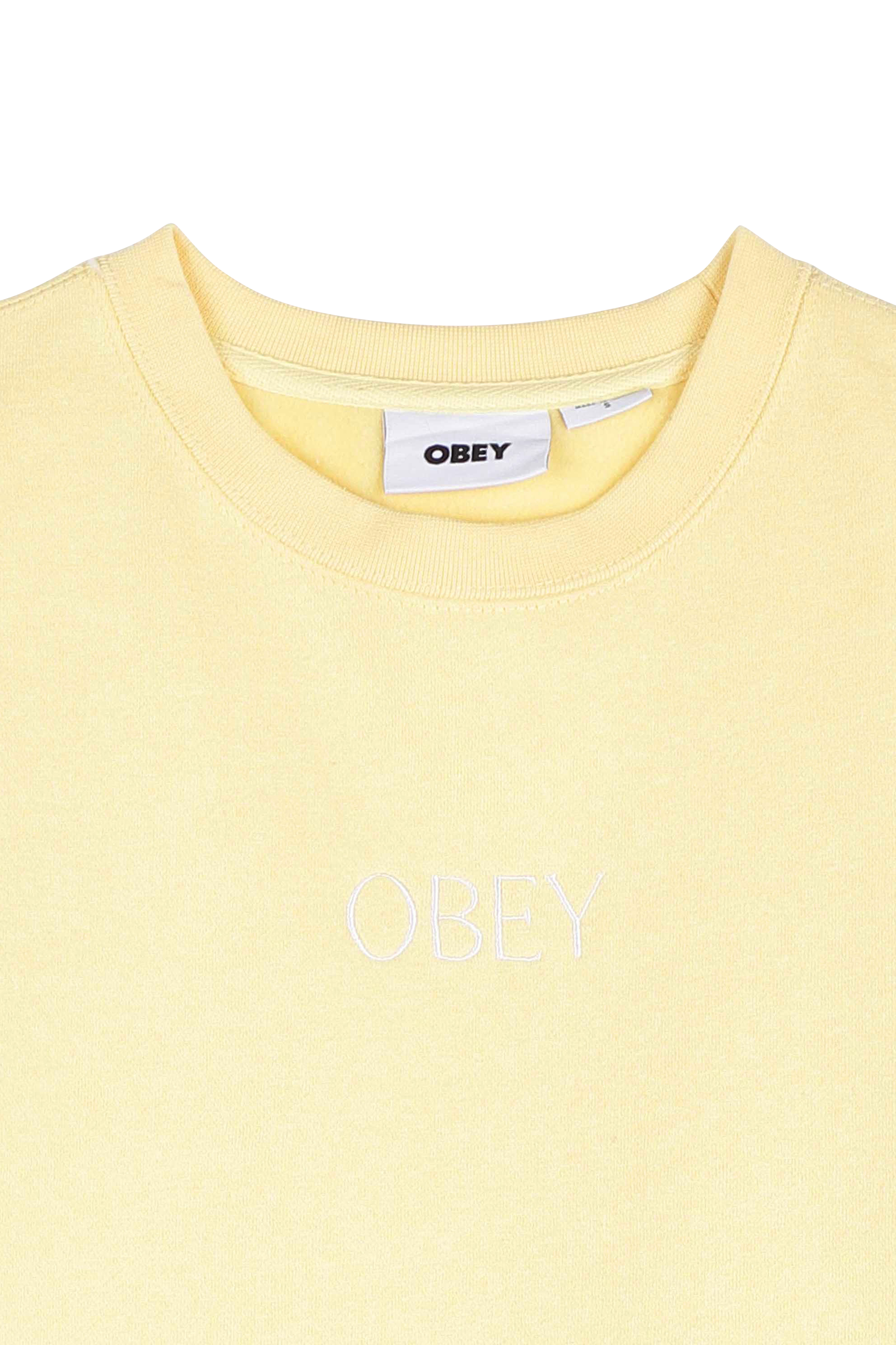 Sweatshirt OBEY Yellow