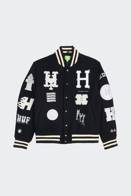 HUF Bomber Bleu