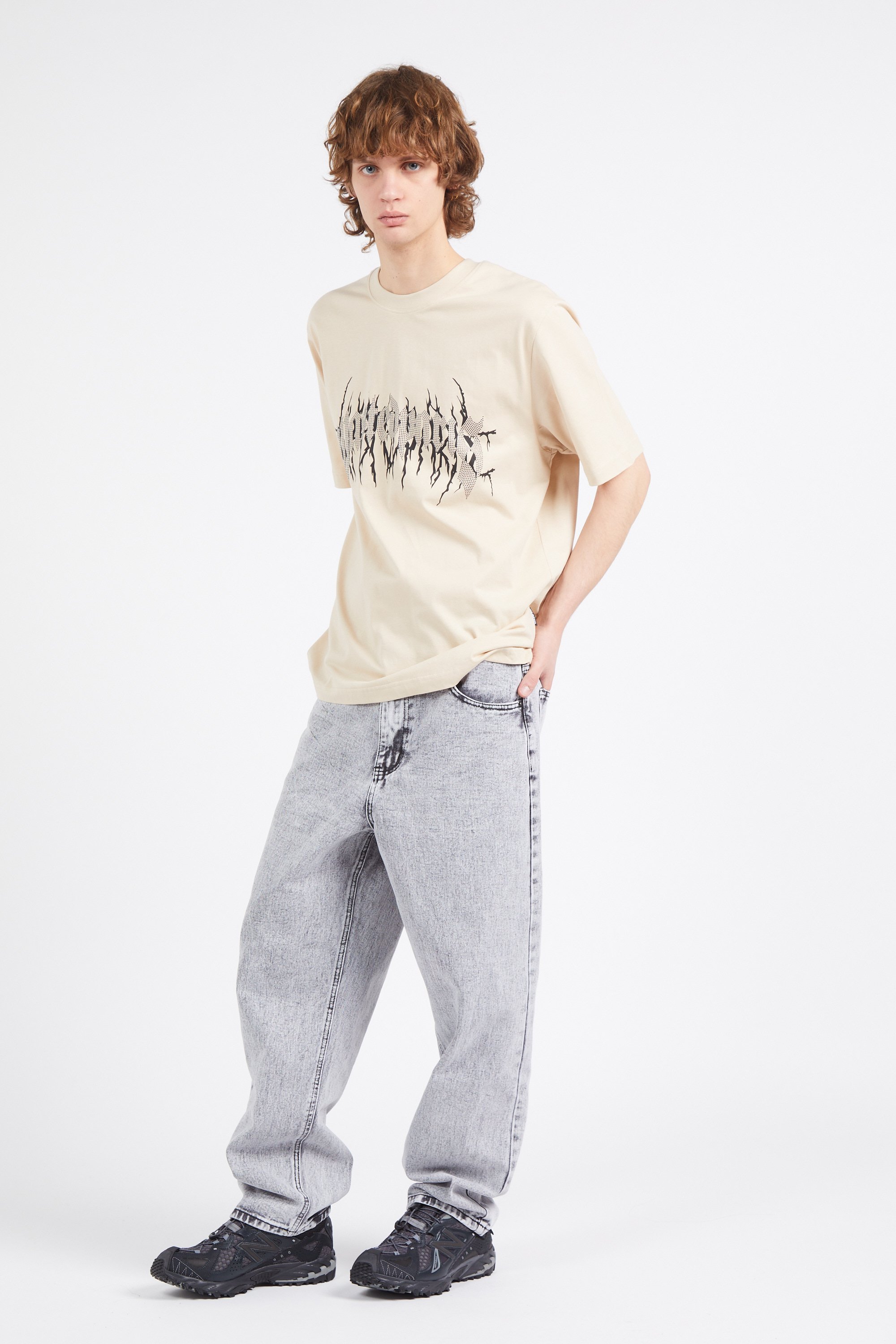 T-shirt | Beige by WASTED T-shirt Beige