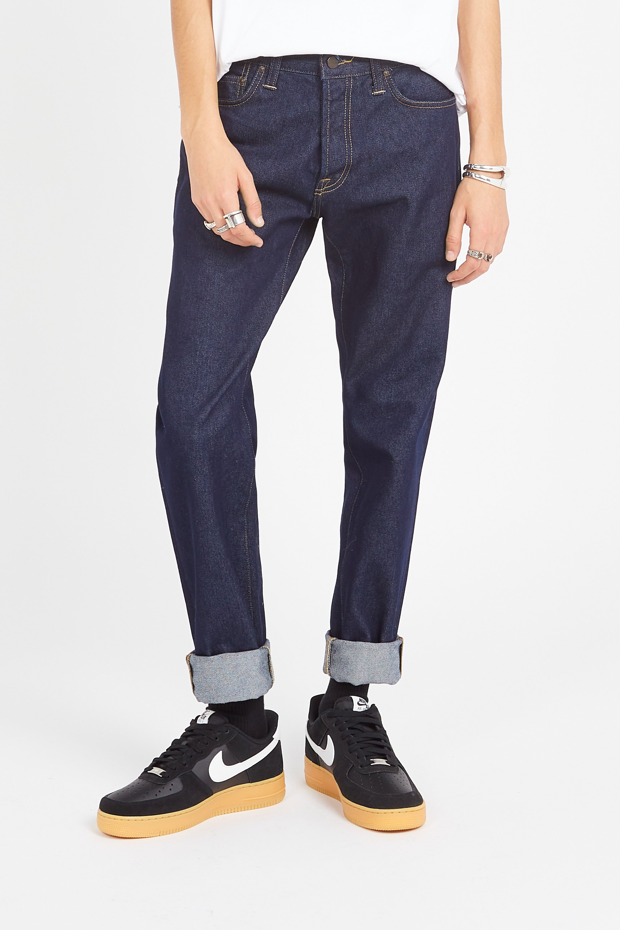 Straight-leg jeans | Blue by CARHARTT WIP Straight-leg jeans Blue
