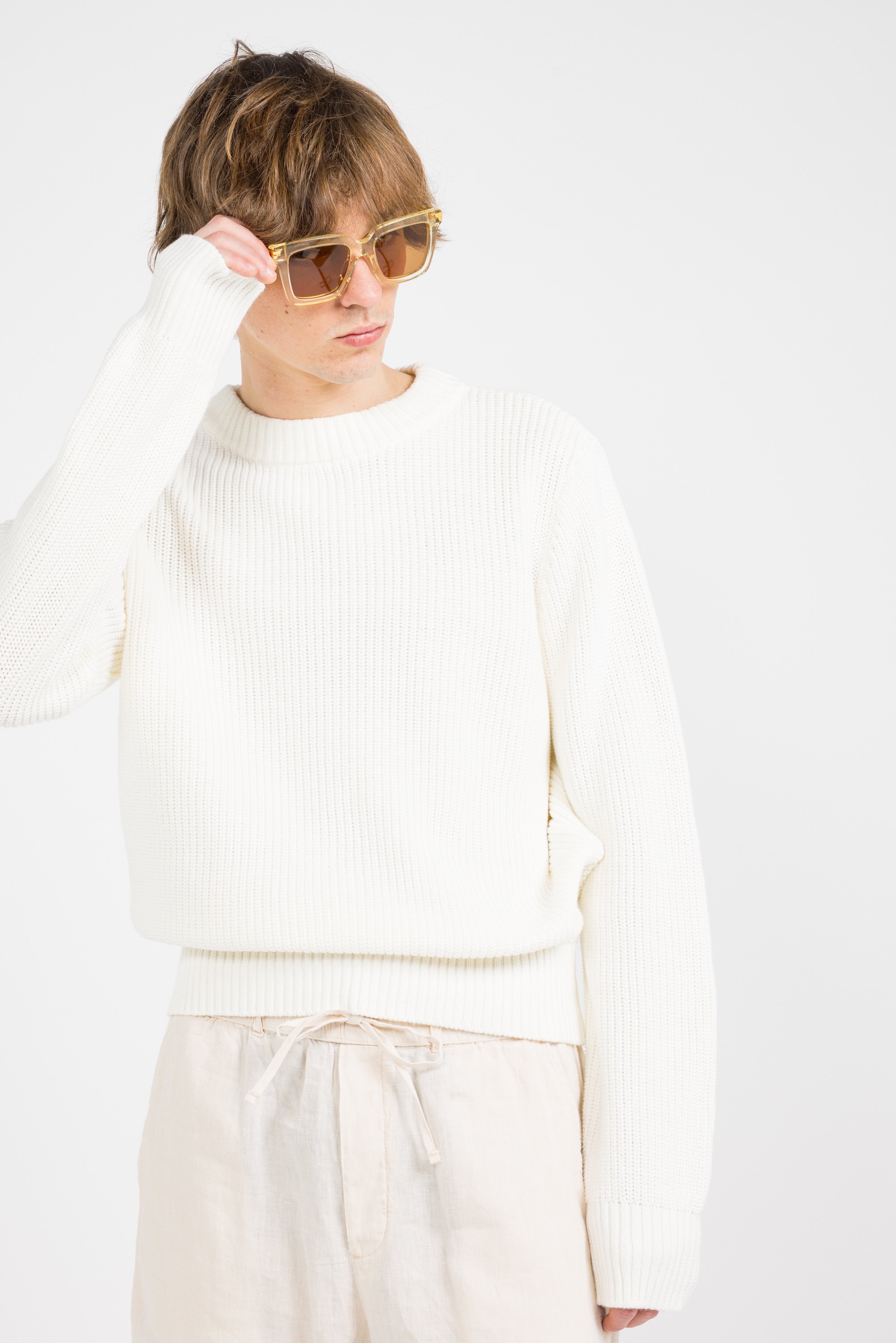 Sweater | Beige by MINIMUM Sweater Beige