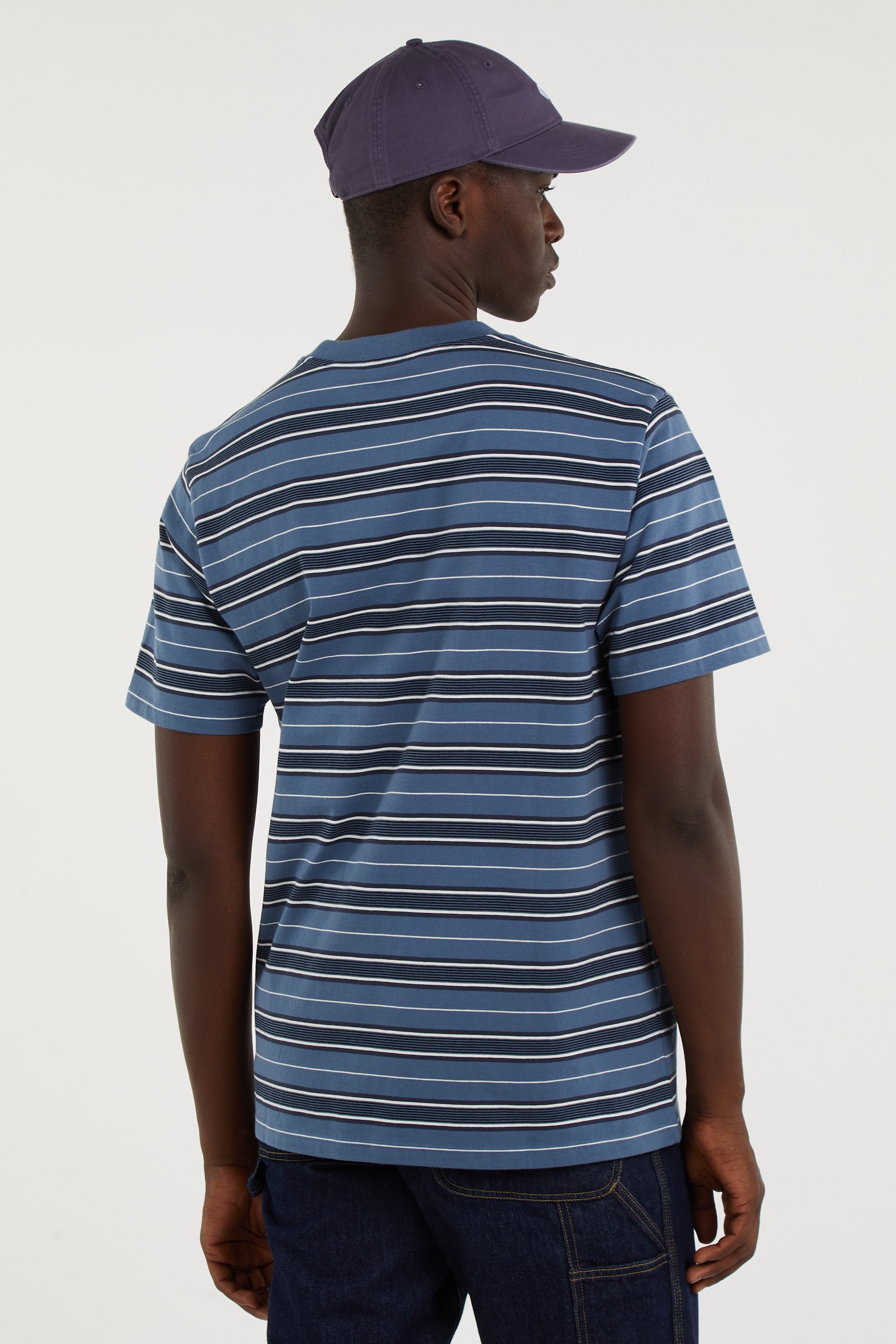 Regular-fit round-neck cotton T-shirt | Green CARHARTT WIP Men