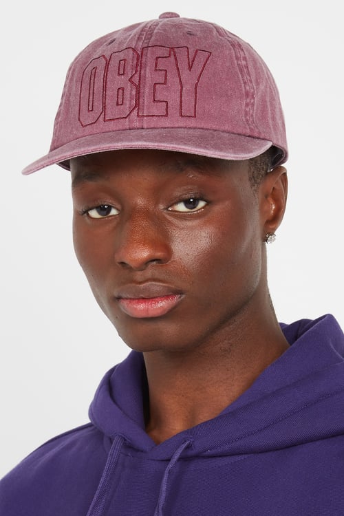 OBEY Casquette Violet