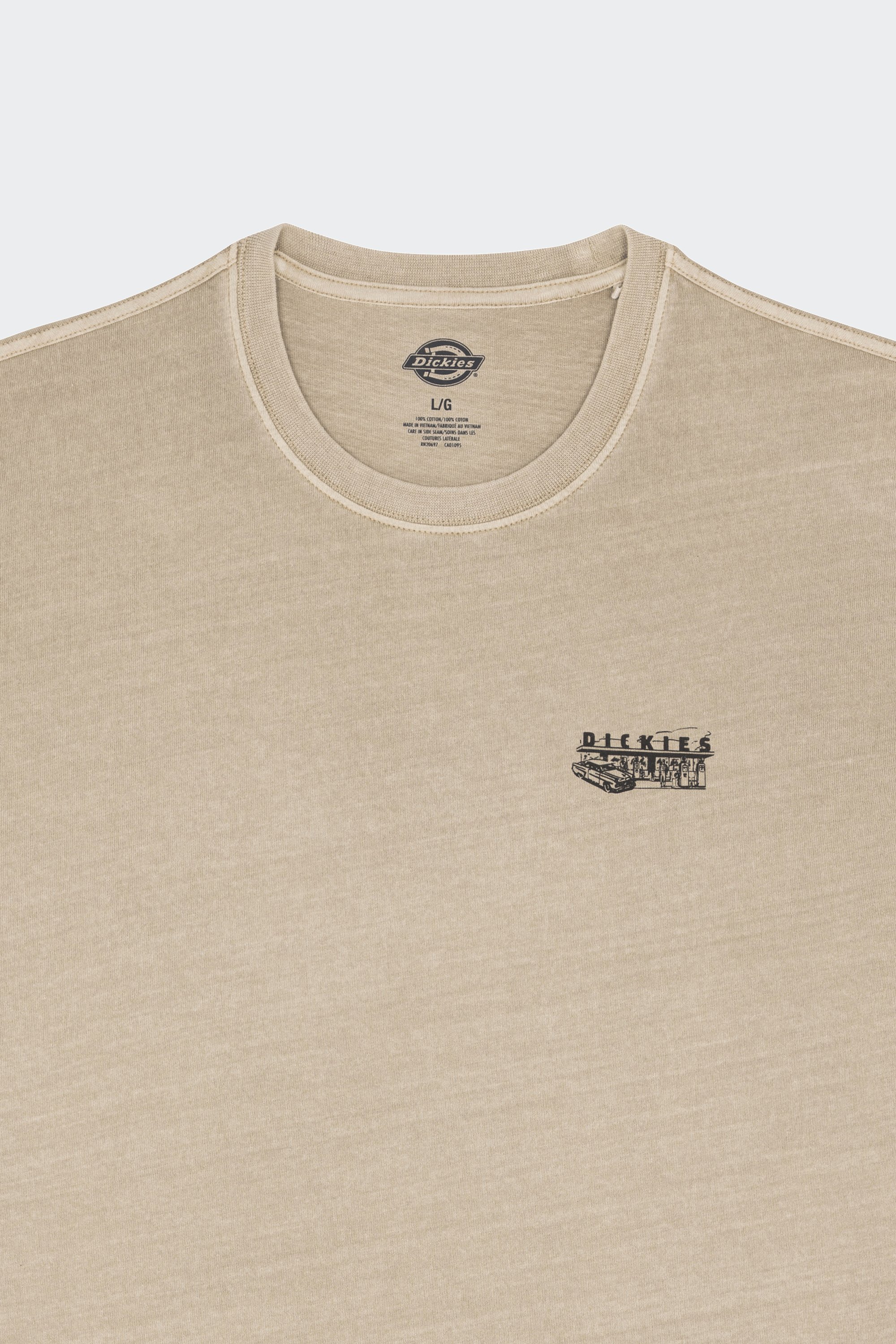 T-shirt | Beige by DICKIES T-shirt Beige