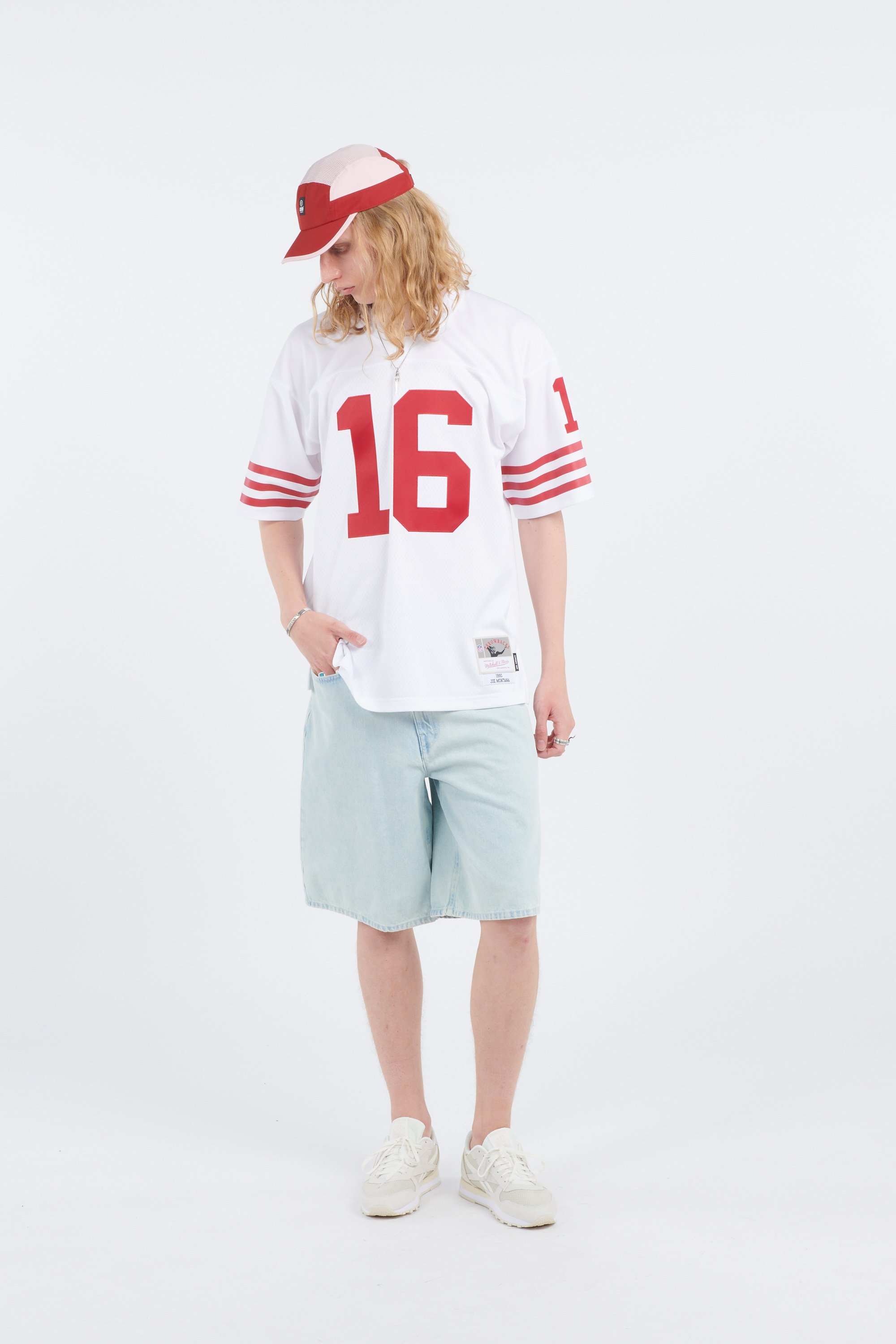 T-shirt MITCHELL & NESS Blanc