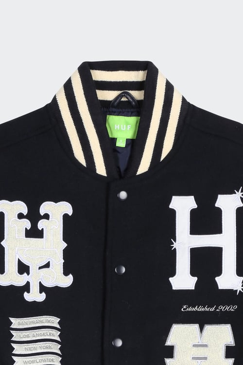HUF Bomber Bleu
