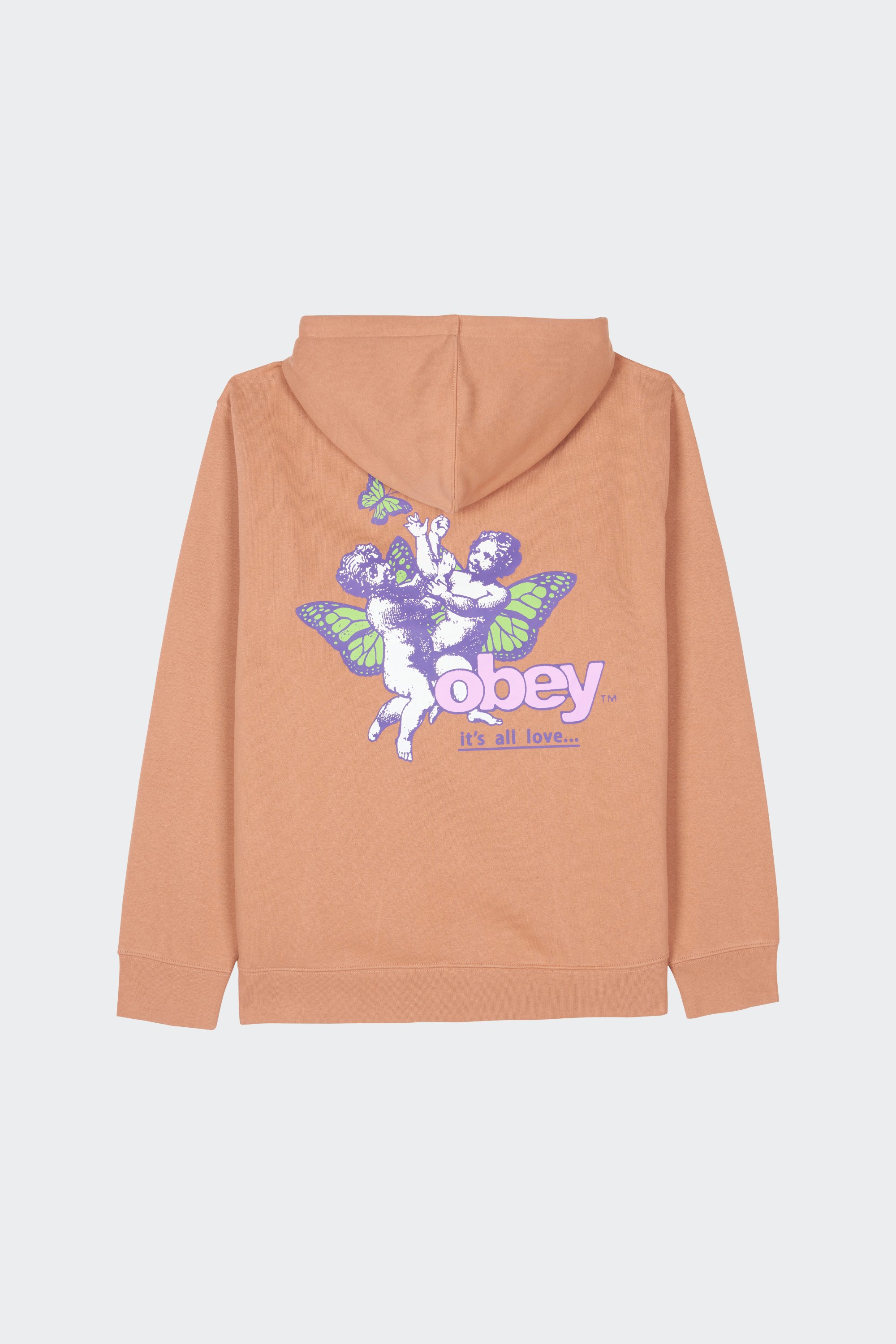 Sweatshirt | Brown by OBEY Sweatshirt Brown