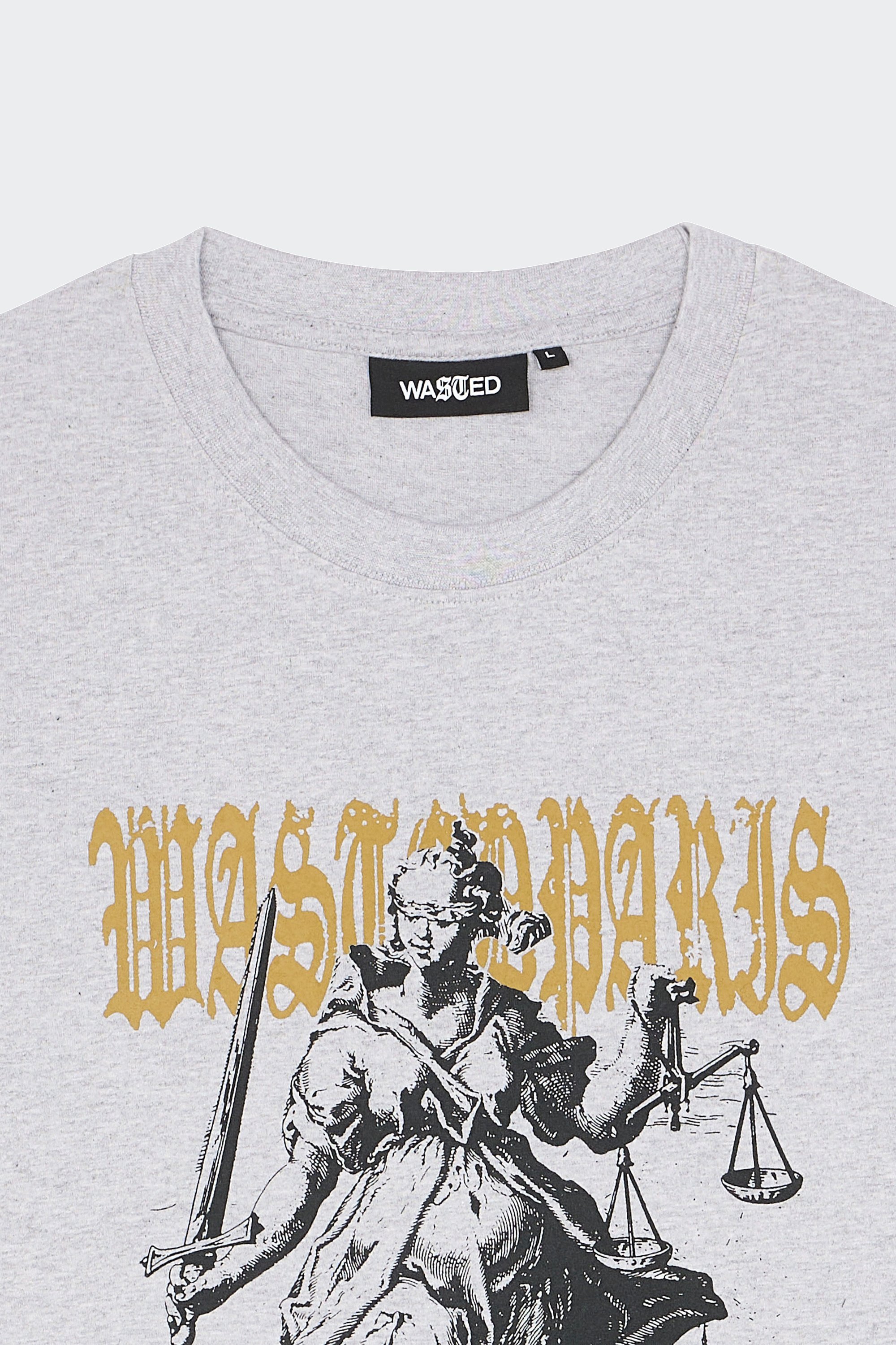 T-shirt  | Gris by WASTED T-shirt  Gris