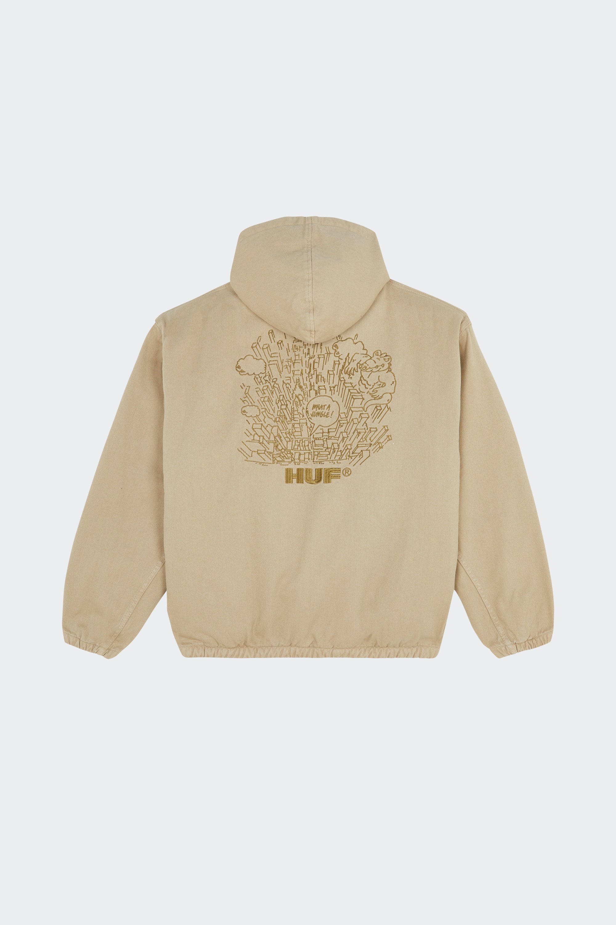 Parka | Beige by HUF Parka Beige