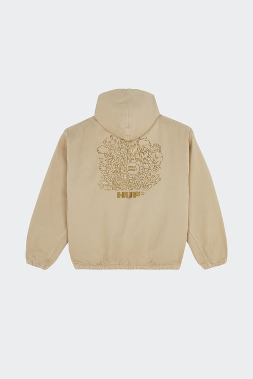 HUF Parka Beige