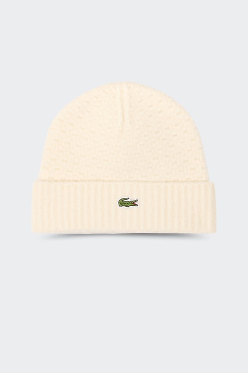 LACOSTE Bonnet Beige