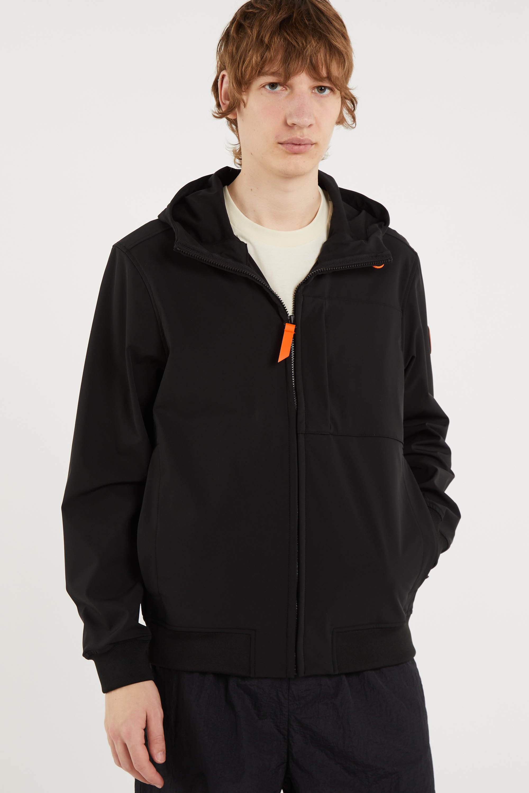Veste à capuche droite | Noir GERTRUDE Homme