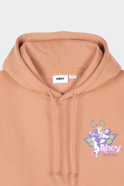 OBEY Sweat Marron