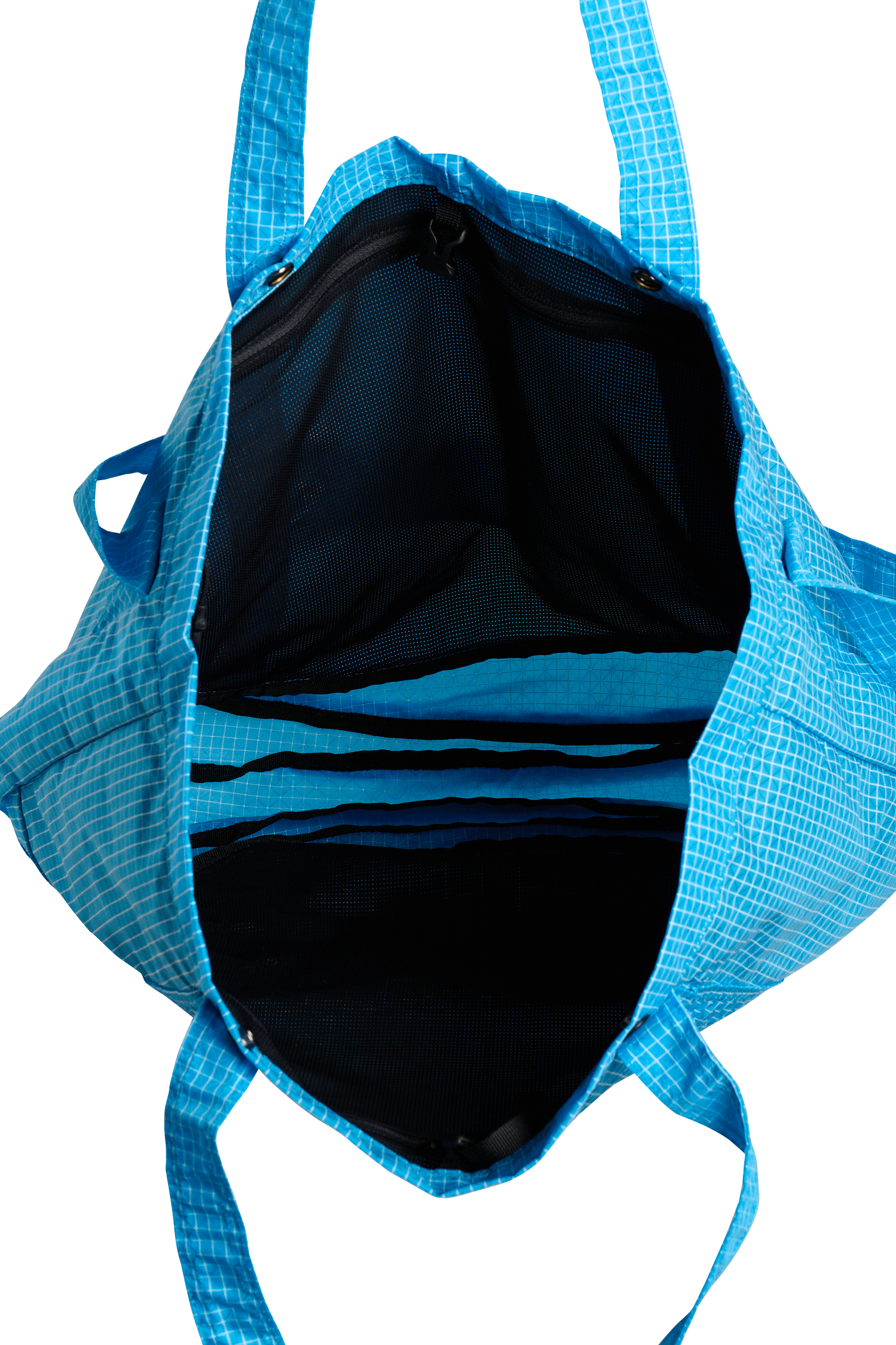 Straight checked wool-blend pants Blue