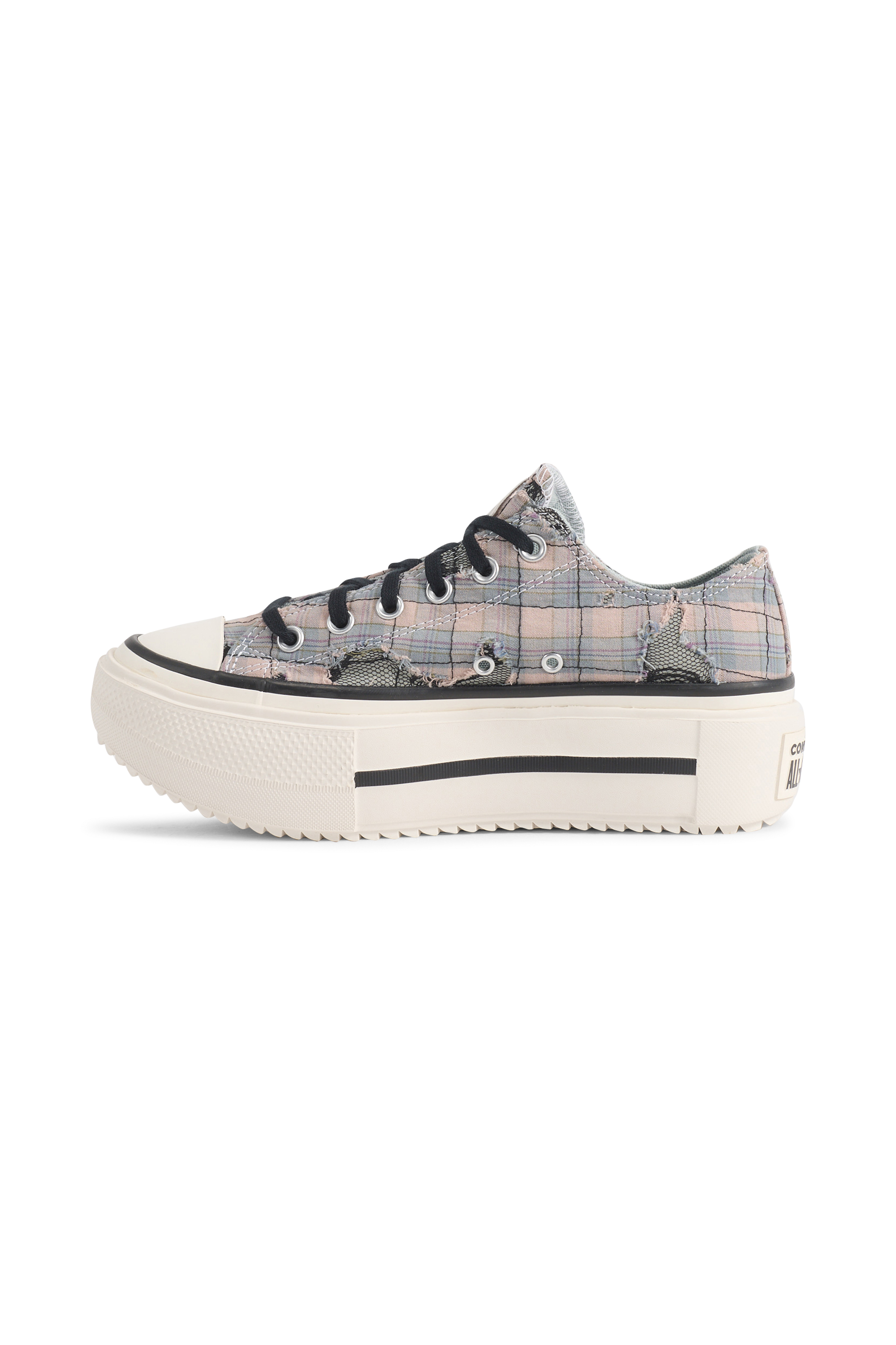 Low-top Chuck Taylor plaid sneakers | Grey CONVERSE Women