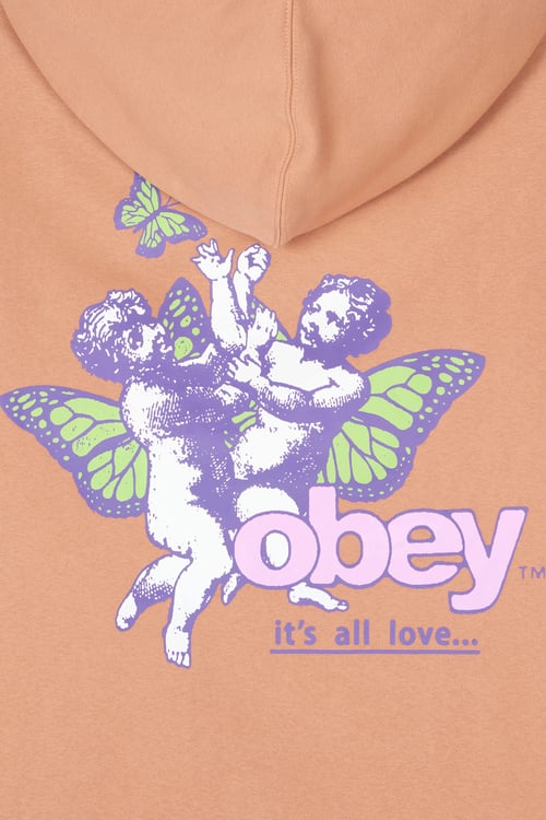 OBEY Sweat Marron